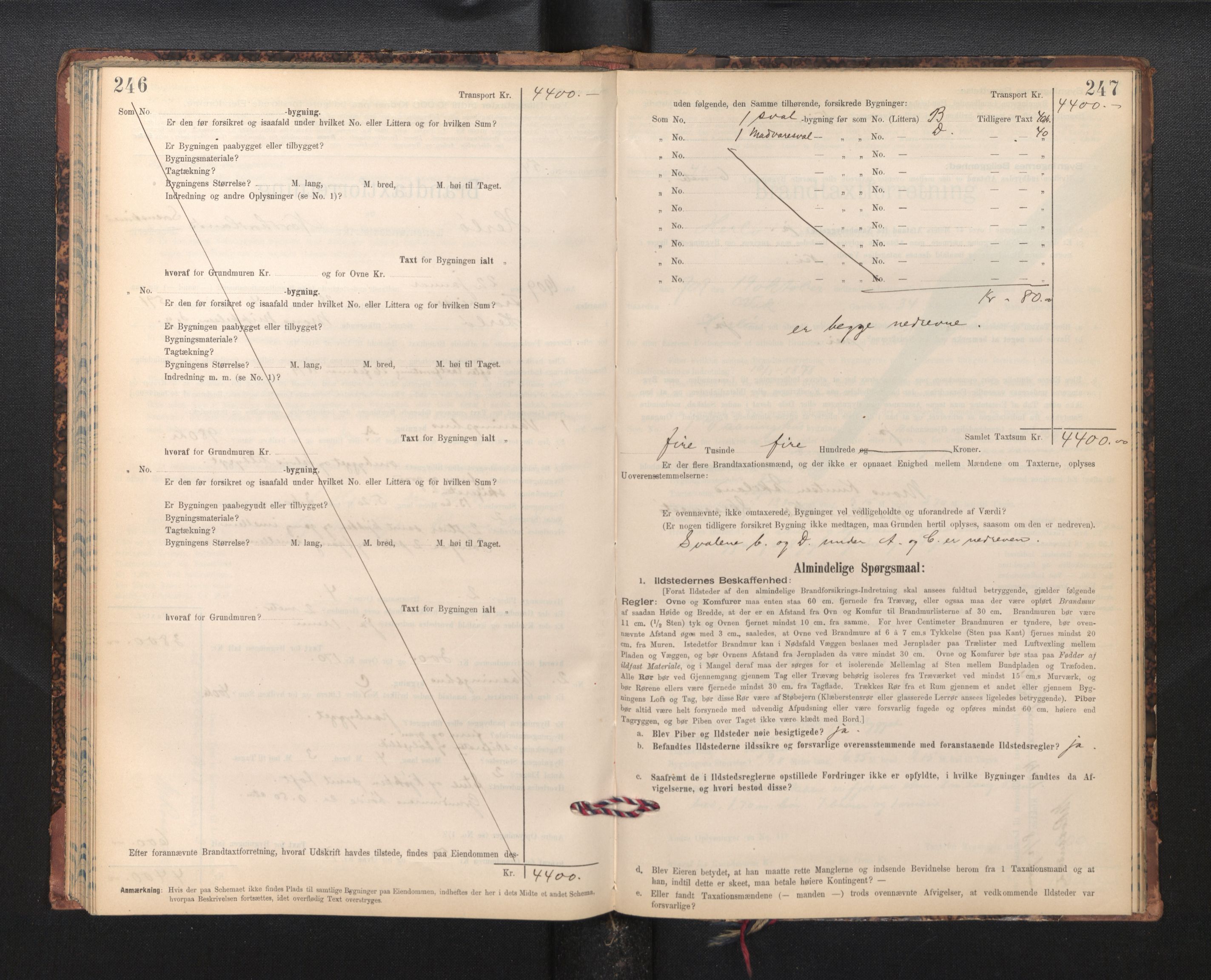 Lensmannen i Herdla, AV/SAB-A-32901/0012/L0003:  Branntakstprotokoll skjematakst, 1897-1916, p. 246-247