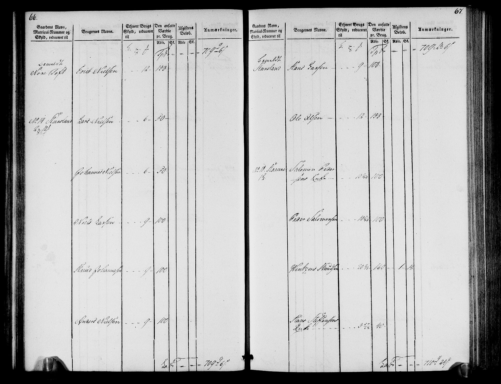 Rentekammeret inntil 1814, Realistisk ordnet avdeling, AV/RA-EA-4070/N/Ne/Nea/L0113: Nordhordland og Voss fogderi. Oppebørselsregister, 1803-1804, p. 37