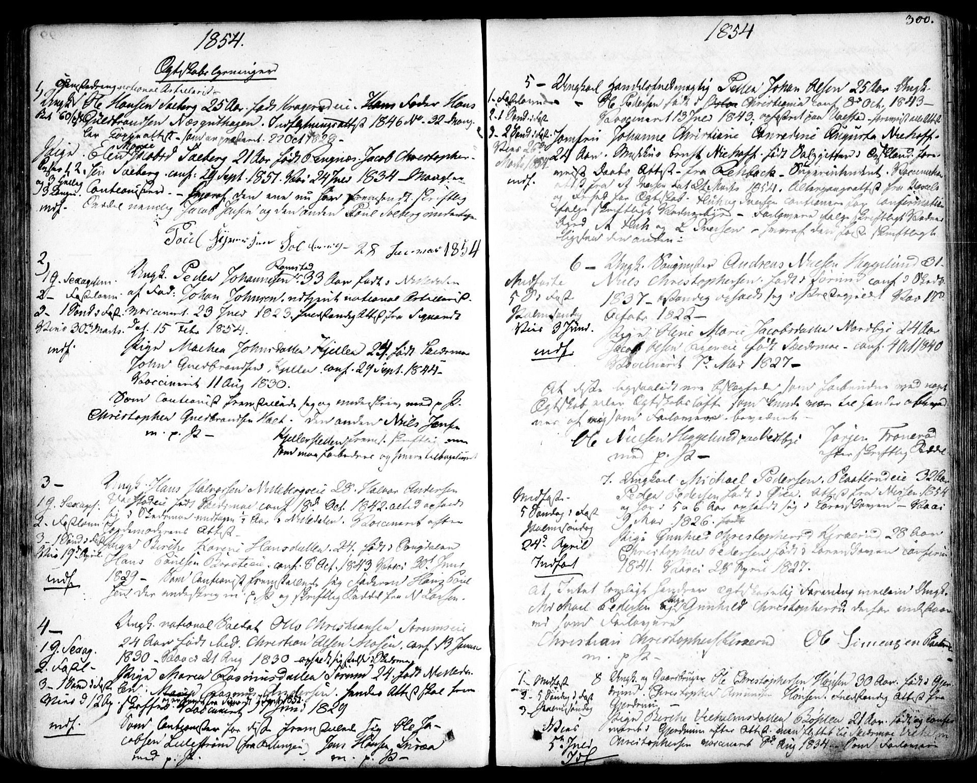 Skedsmo prestekontor Kirkebøker, SAO/A-10033a/F/Fa/L0009: Parish register (official) no. I 9, 1830-1853, p. 300