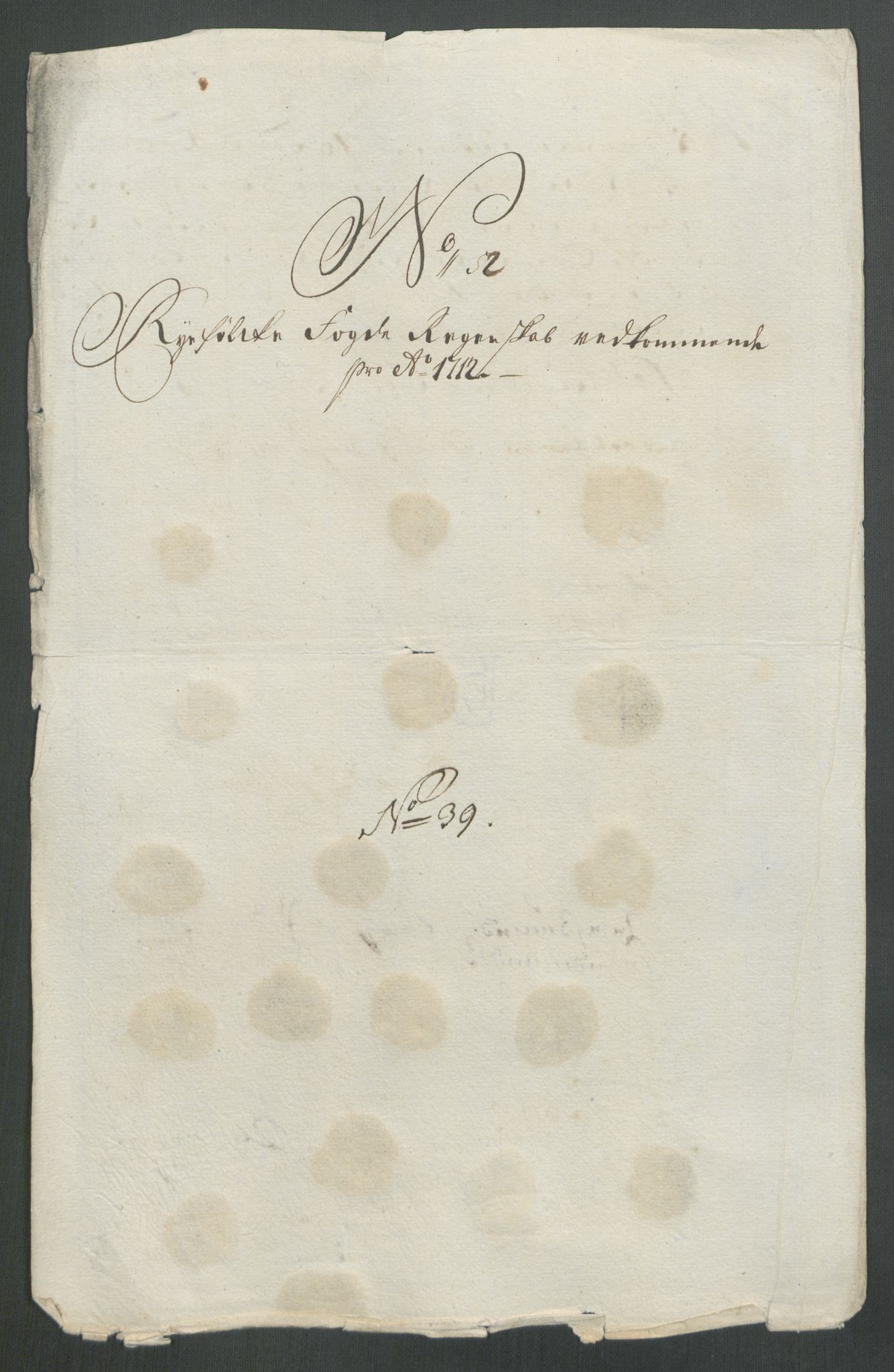 Rentekammeret inntil 1814, Reviderte regnskaper, Fogderegnskap, RA/EA-4092/R47/L2865: Fogderegnskap Ryfylke, 1712, p. 283