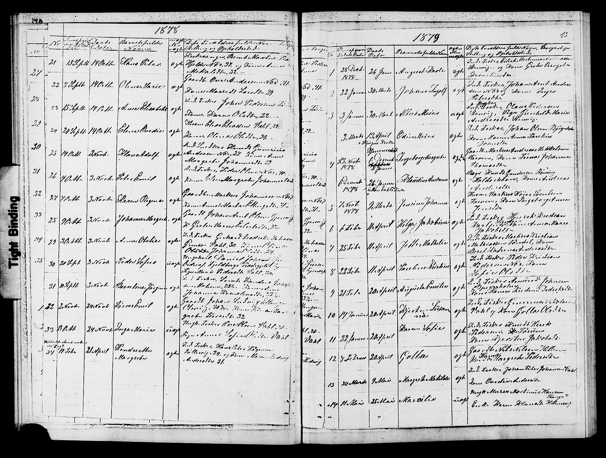Ministerialprotokoller, klokkerbøker og fødselsregistre - Sør-Trøndelag, SAT/A-1456/652/L0653: Parish register (copy) no. 652C01, 1866-1910, p. 15
