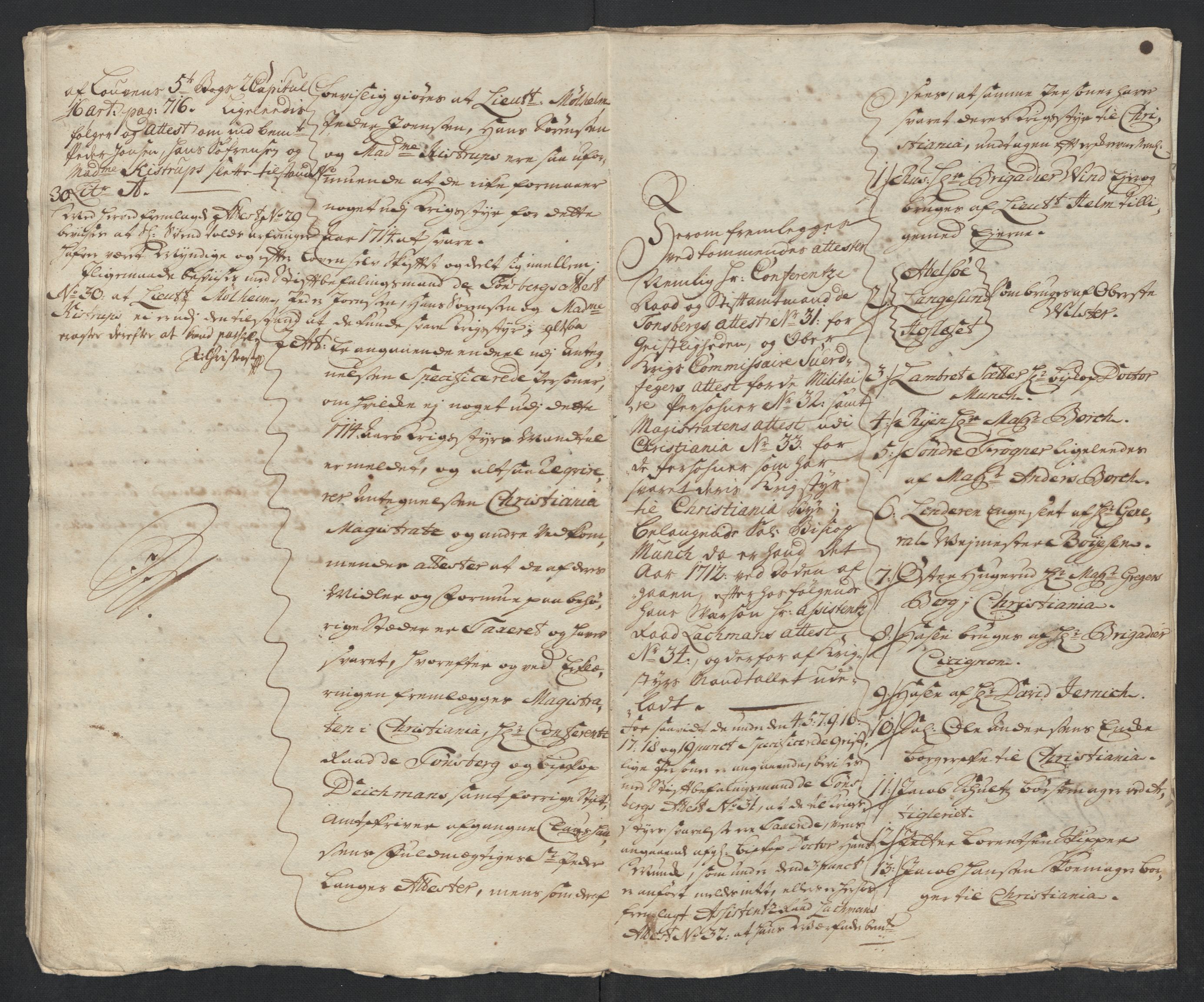 Rentekammeret inntil 1814, Reviderte regnskaper, Fogderegnskap, AV/RA-EA-4092/R10/L0452: Fogderegnskap Aker og Follo, 1714, p. 320