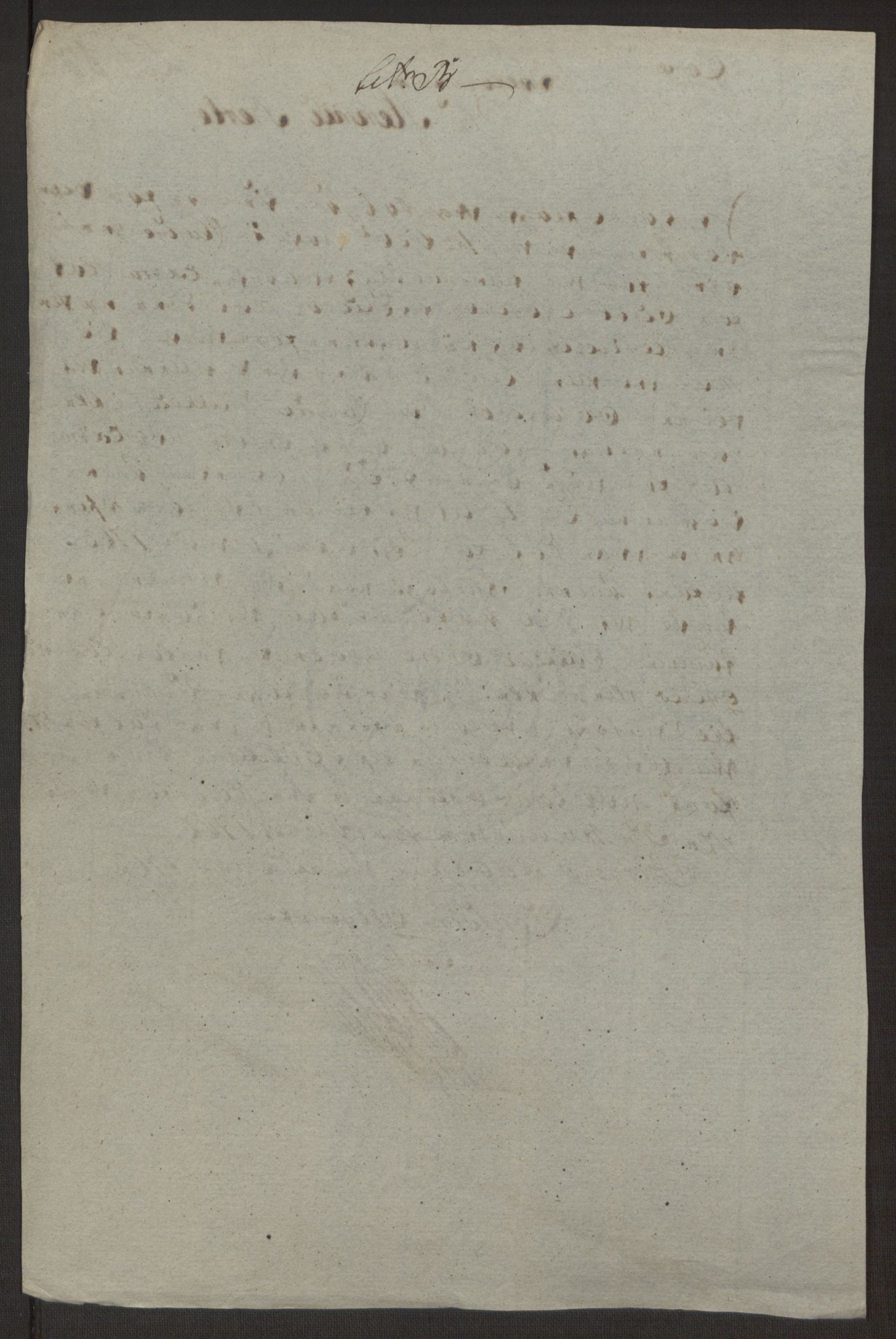 Rentekammeret inntil 1814, Reviderte regnskaper, Byregnskaper, AV/RA-EA-4066/R/Rp/L0365/0001: [P20] Kontribusjonsregnskap / Ekstraskatt, 1762, p. 246