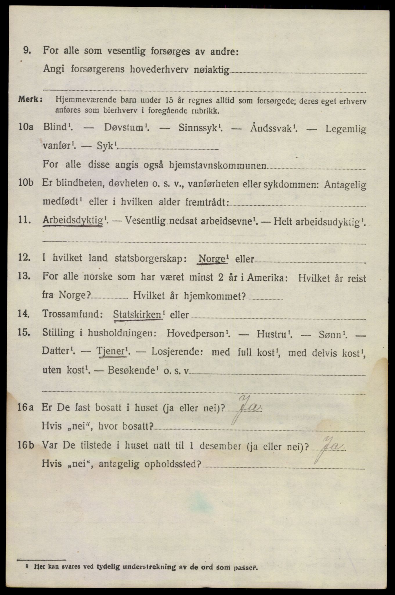 SAKO, 1920 census for Brunlanes, 1920, p. 3808