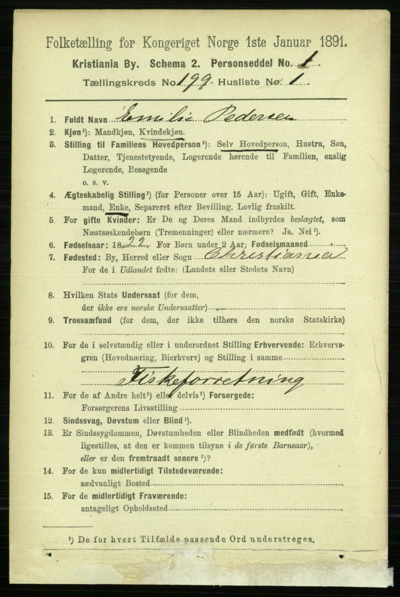 RA, 1891 census for 0301 Kristiania, 1891, p. 119745
