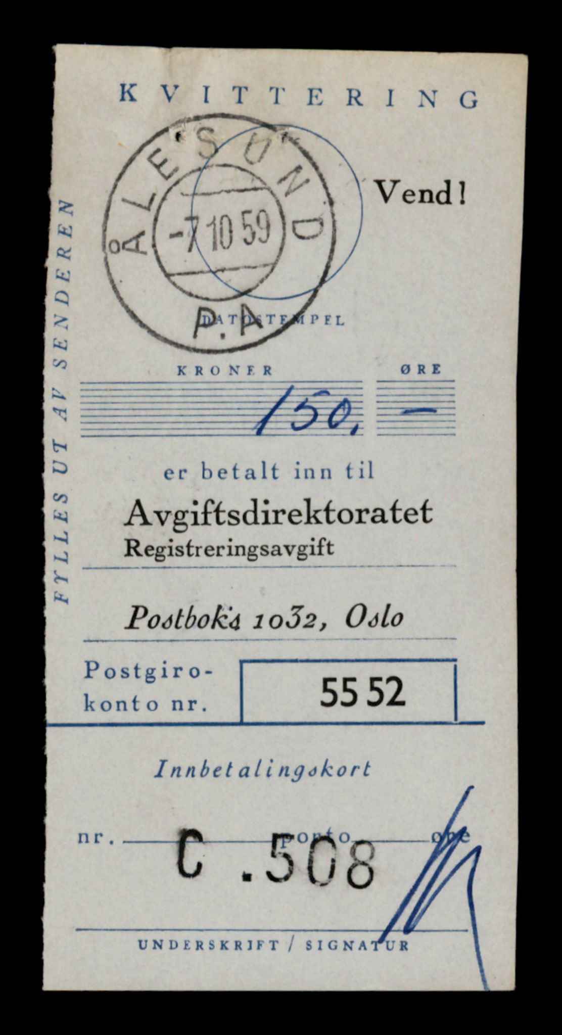 Møre og Romsdal vegkontor - Ålesund trafikkstasjon, SAT/A-4099/F/Fe/L0024: Registreringskort for kjøretøy T 10810 - T 10930, 1927-1998, p. 1481