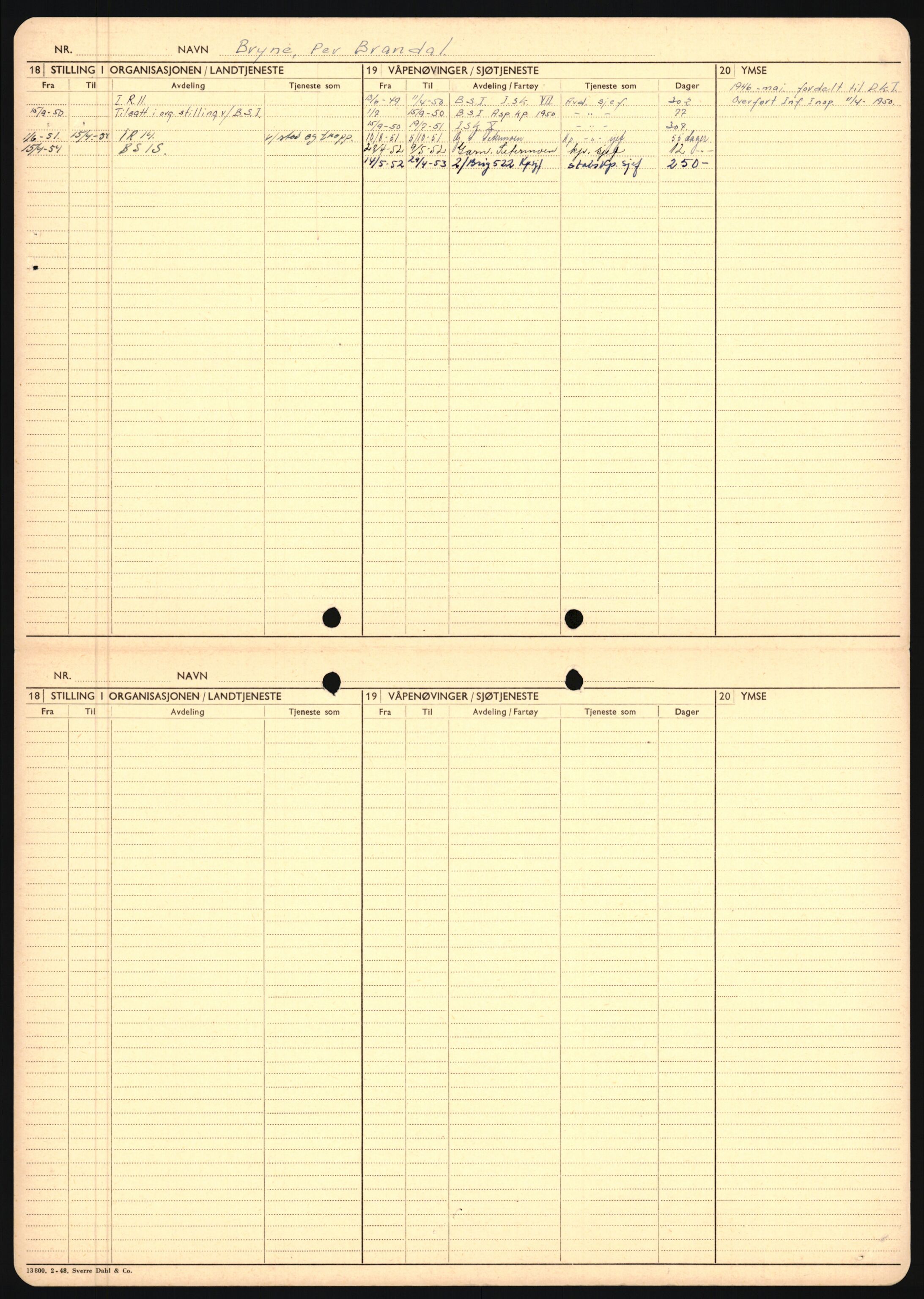 Forsvaret, Sør-Hålogaland landforsvar, AV/RA-RAFA-2552/P/Pa/L0303: Personellmapper for slettet personell, yrkesbefal og vernepliktig befal, født 1917-1920, 1936-1980, p. 570