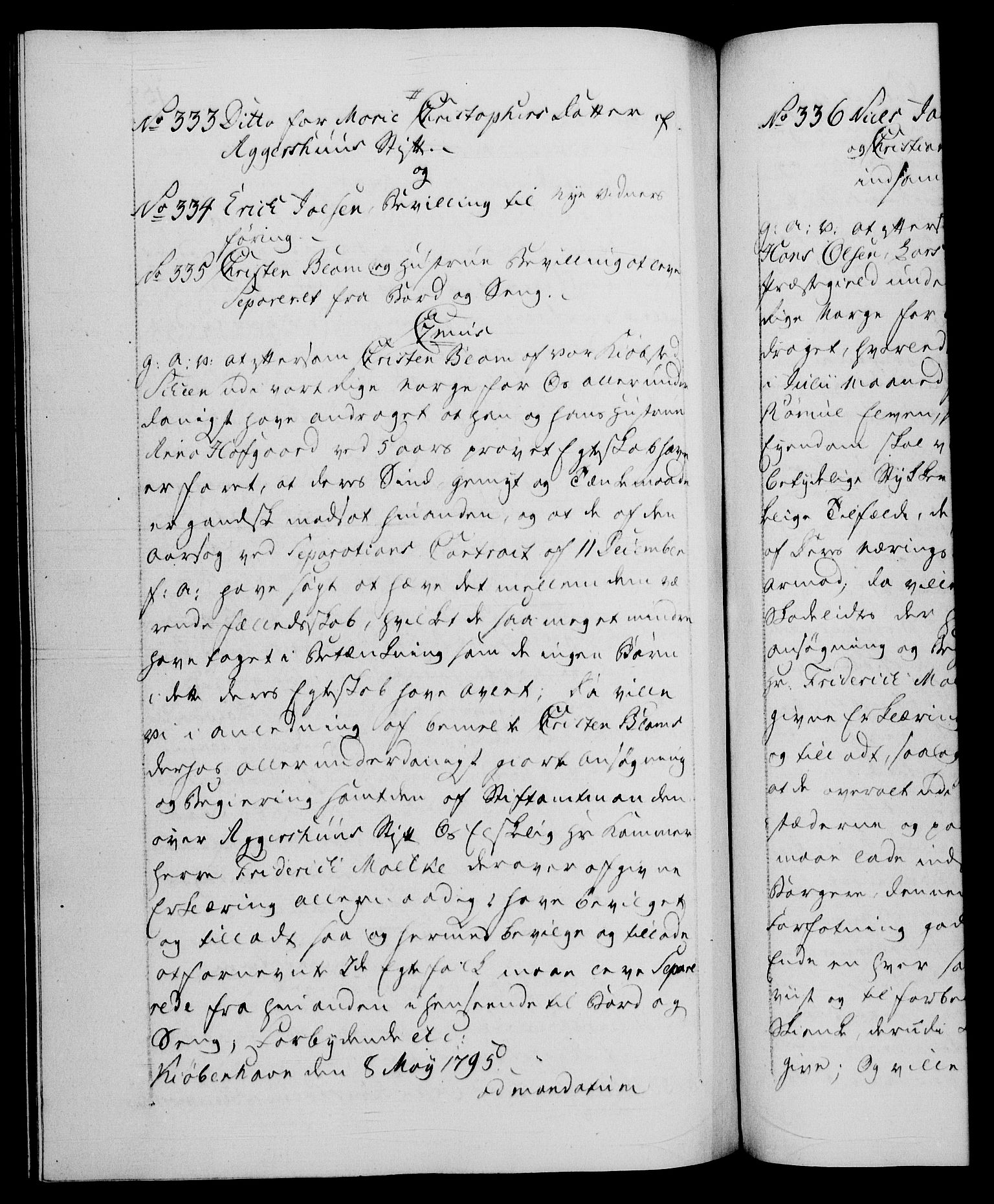 Danske Kanselli 1572-1799, AV/RA-EA-3023/F/Fc/Fca/Fcaa/L0056: Norske registre, 1795-1796, p. 169b