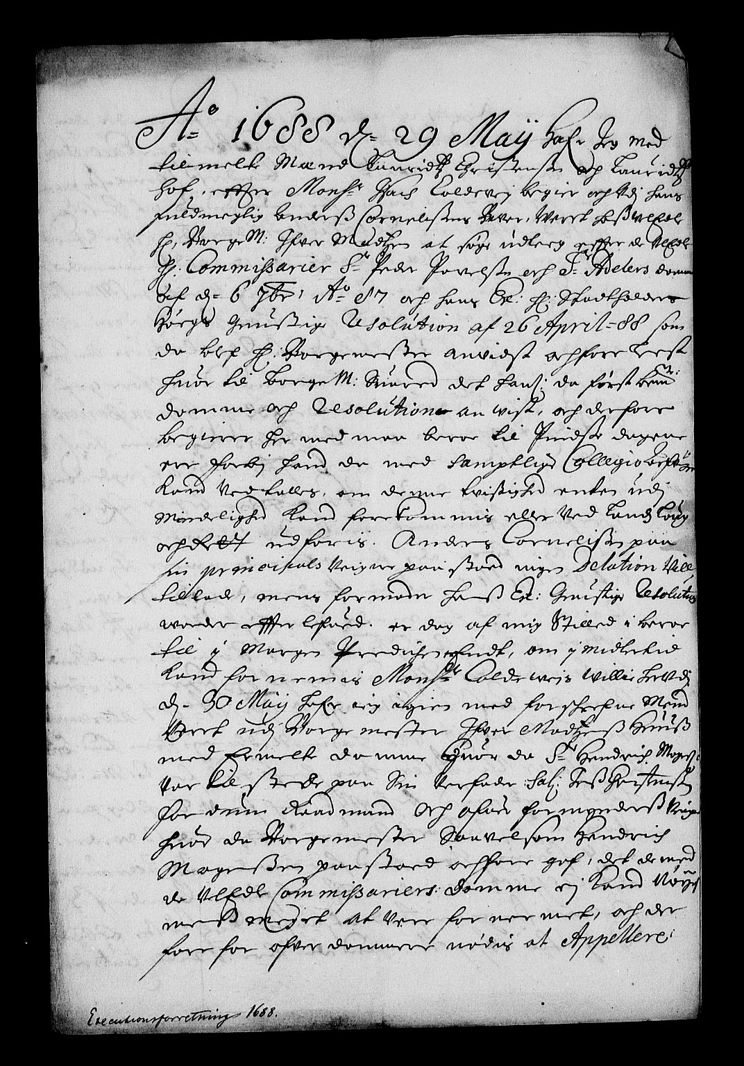 Stattholderembetet 1572-1771, RA/EA-2870/Af/L0002: Avskrifter av vedlegg til originale supplikker, nummerert i samsvar med supplikkbøkene, 1687-1689, p. 148