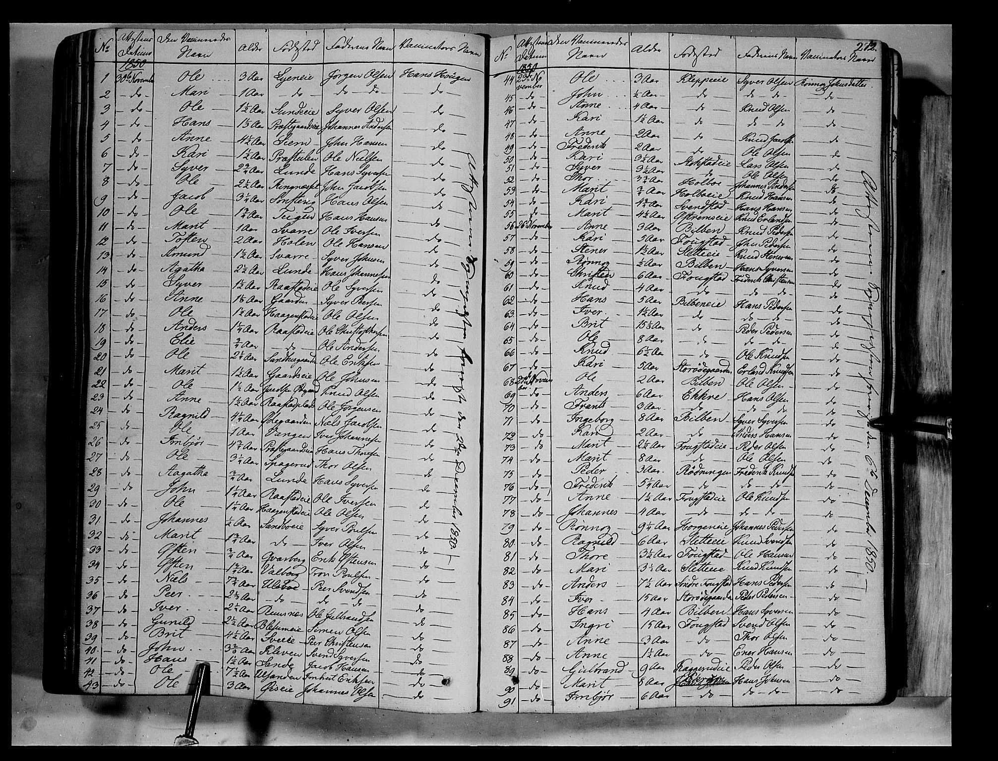 Vågå prestekontor, AV/SAH-PREST-076/H/Ha/Haa/L0005: Parish register (official) no. 5 /1, 1842-1856, p. 272