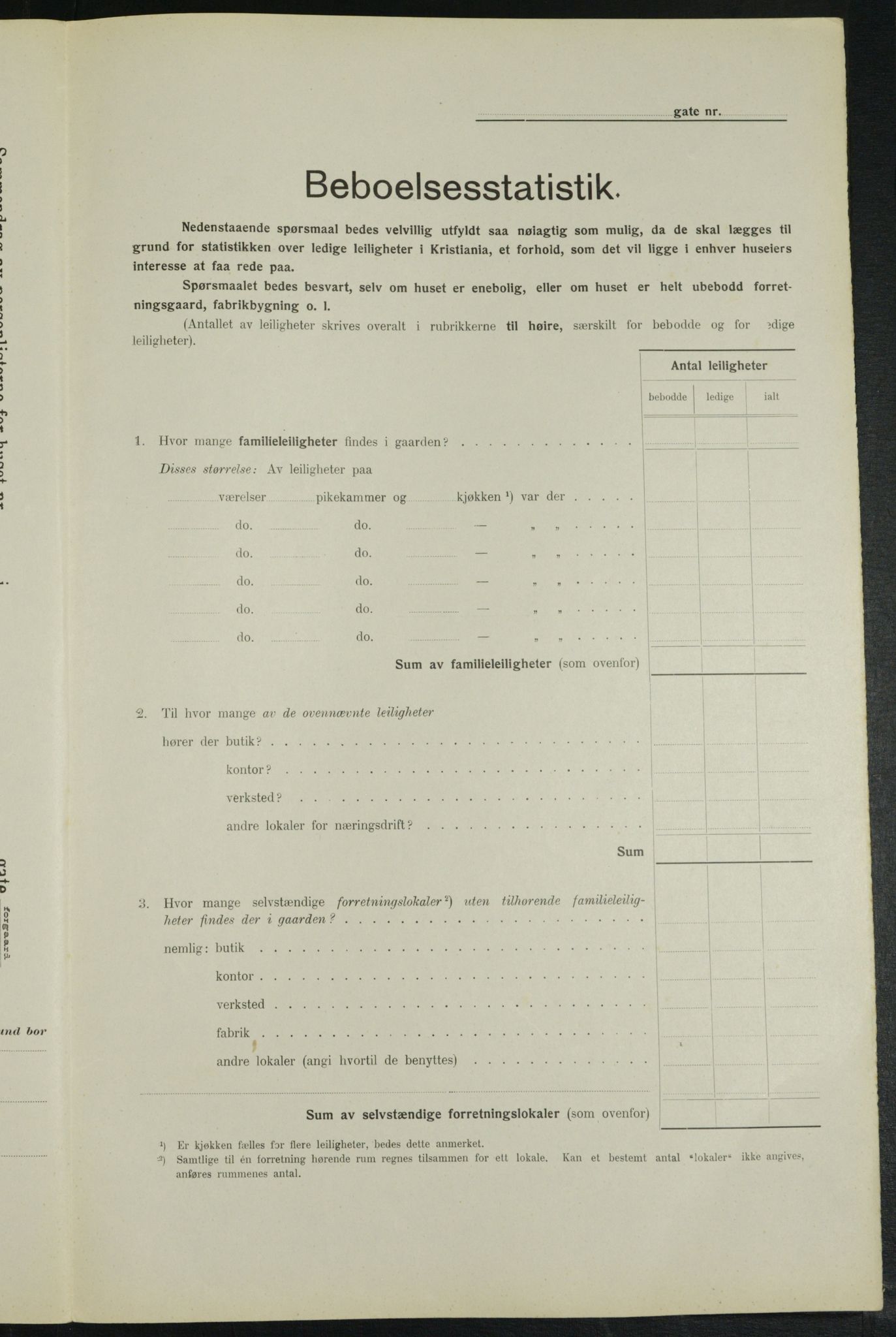 OBA, Municipal Census 1914 for Kristiania, 1914, p. 1472