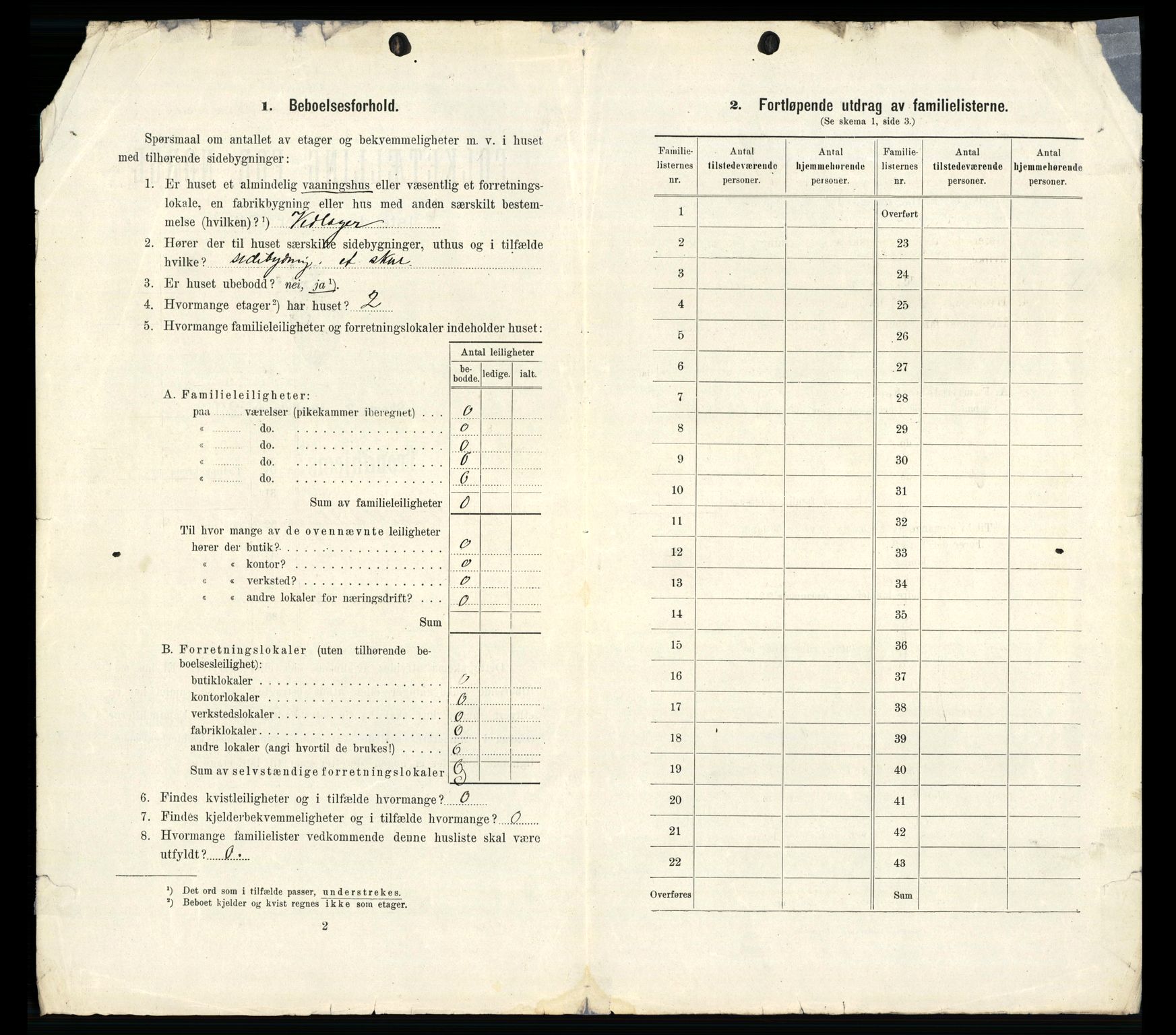 RA, 1910 census for Trondheim, 1910, p. 6572