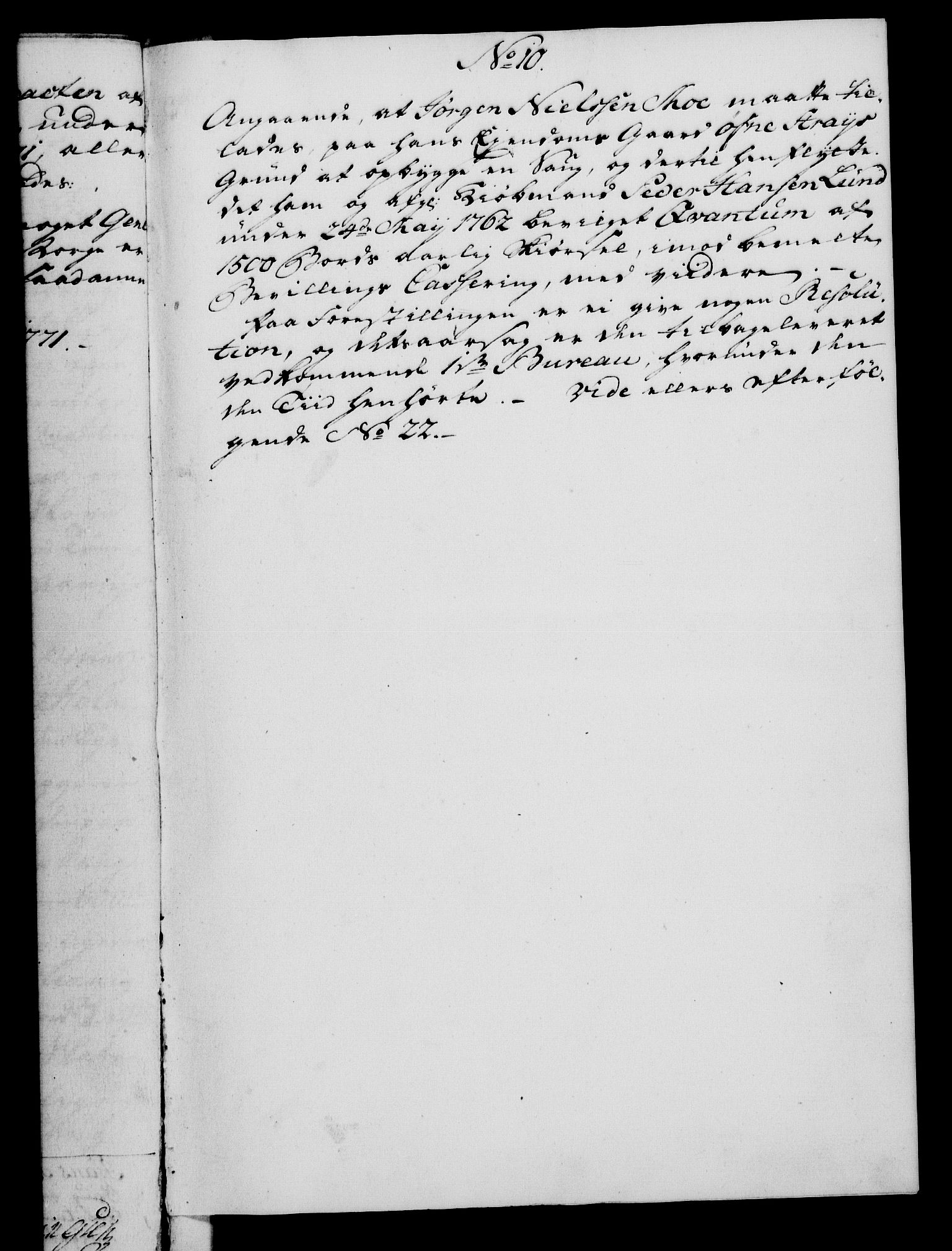Rentekammeret, Kammerkanselliet, RA/EA-3111/G/Gf/Gfa/L0054: Norsk relasjons- og resolusjonsprotokoll (merket RK 52.54), 1771-1772, p. 53