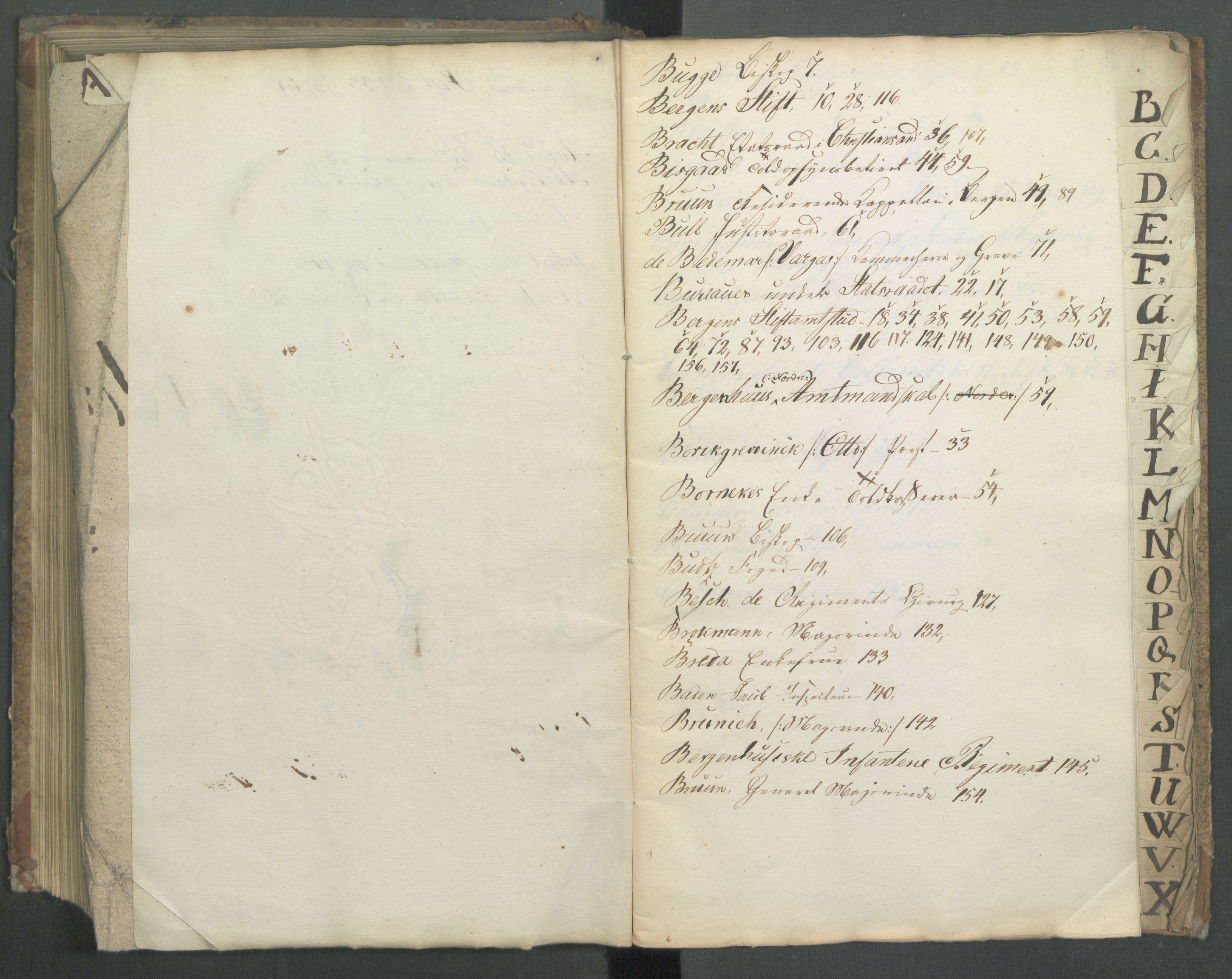 Departementene i 1814, RA/S-3899/Fa/L0011: Bokholderkontoret - Kopibok, 1814, p. B