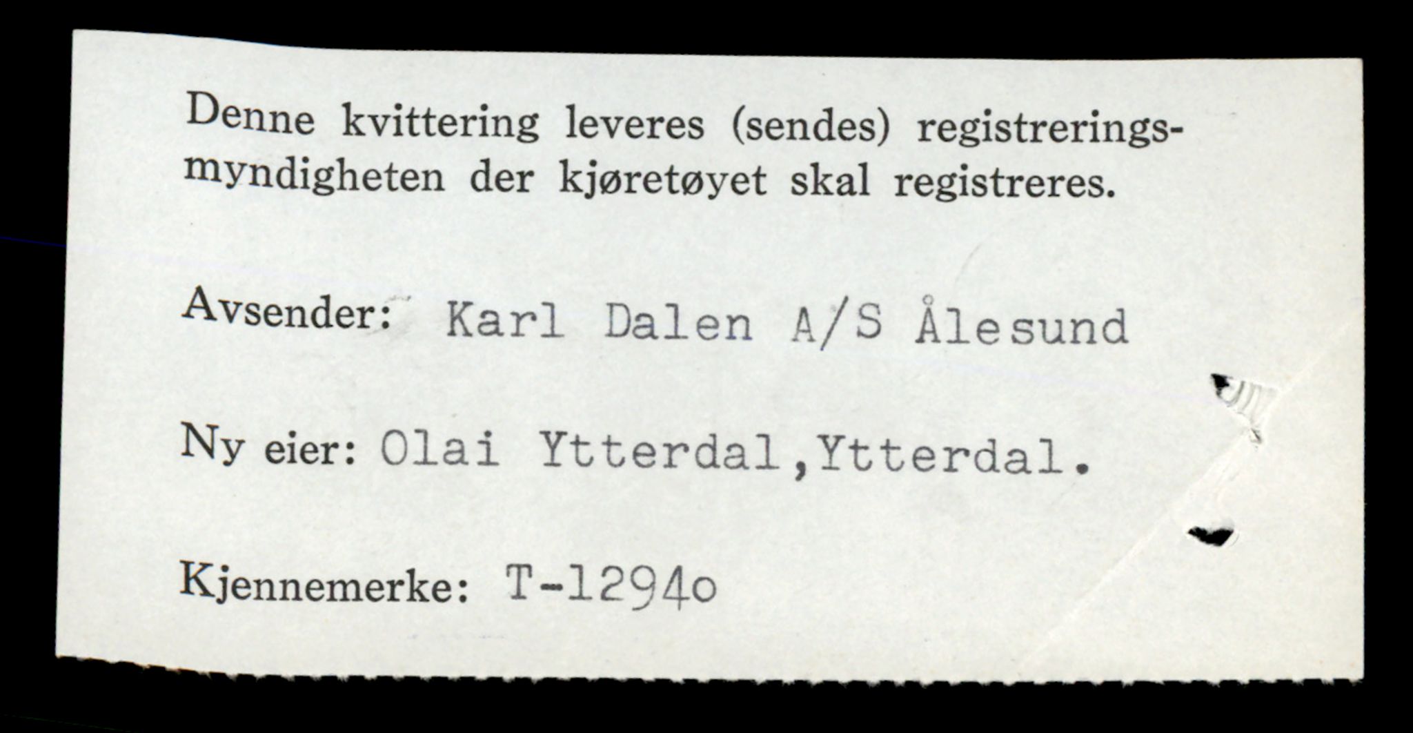 Møre og Romsdal vegkontor - Ålesund trafikkstasjon, AV/SAT-A-4099/F/Fe/L0036: Registreringskort for kjøretøy T 12831 - T 13030, 1927-1998, p. 1714