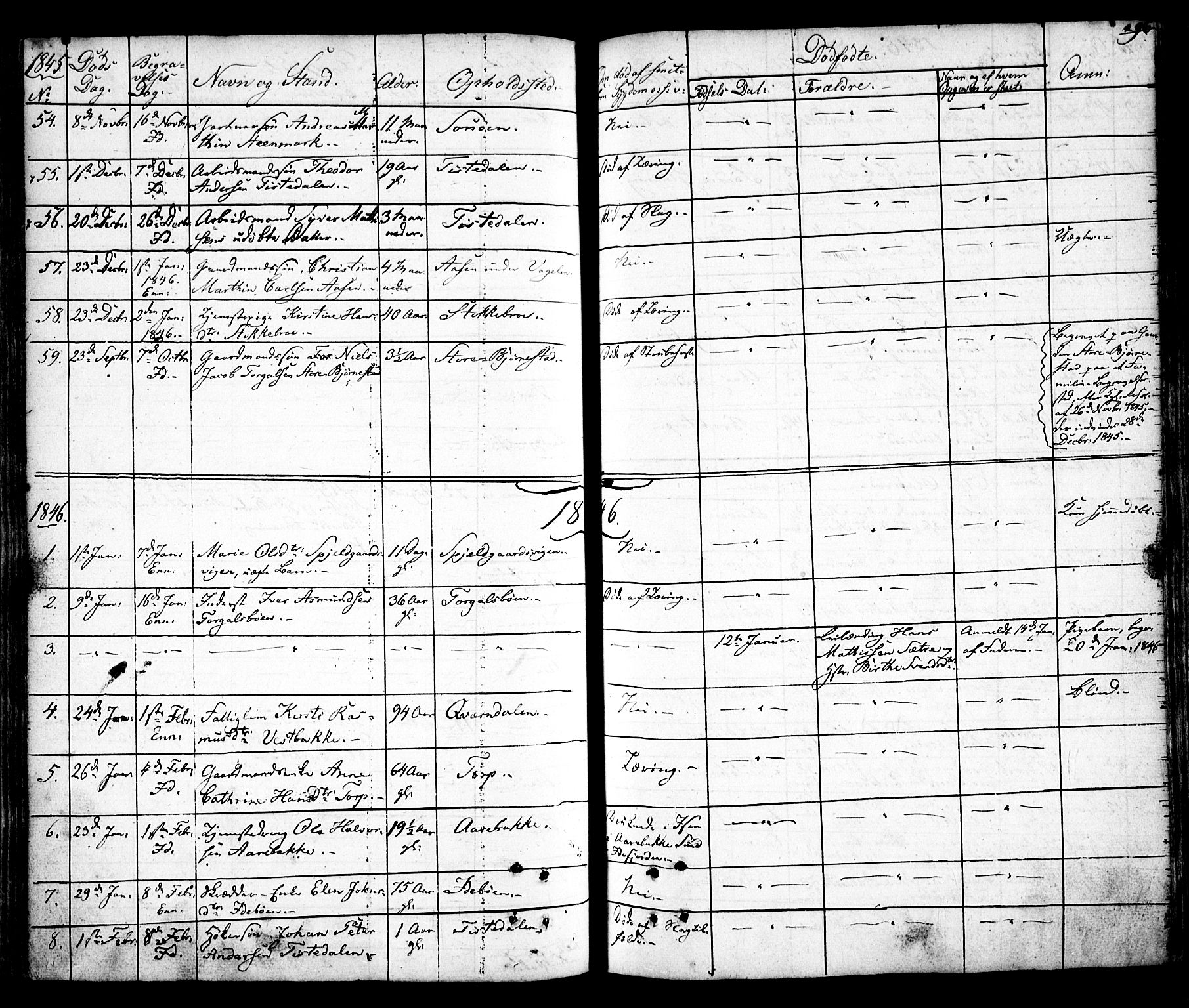 Idd prestekontor Kirkebøker, AV/SAO-A-10911/F/Fc/L0003: Parish register (official) no. III 3, 1832-1847, p. 296