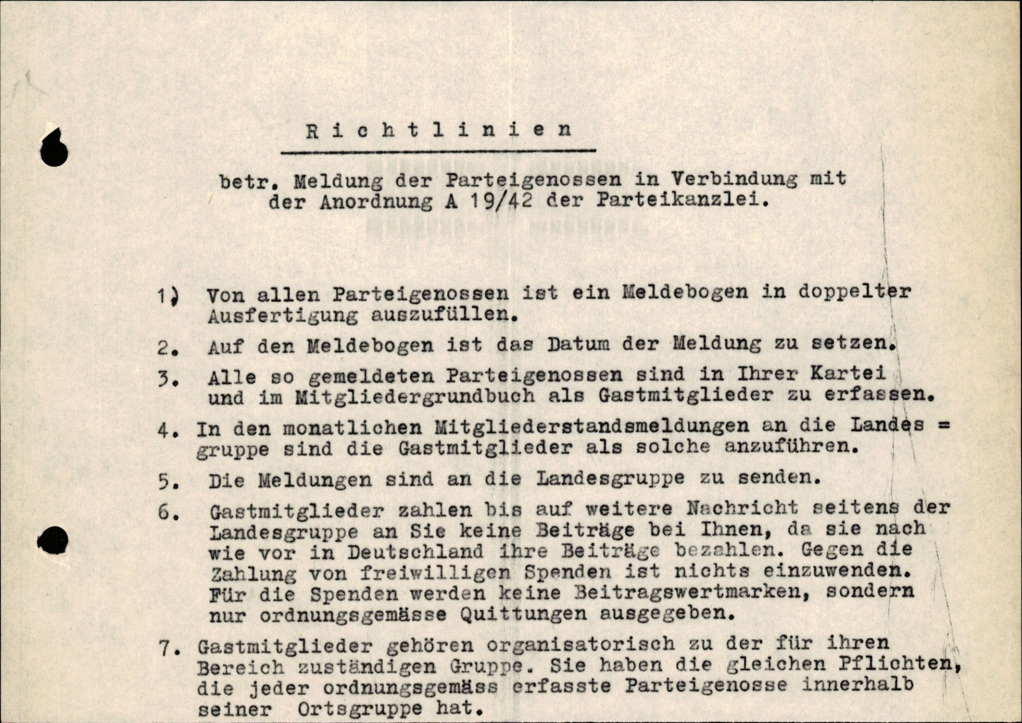 Forsvarets Overkommando. 2 kontor. Arkiv 11.4. Spredte tyske arkivsaker, AV/RA-RAFA-7031/D/Dar/Darb/L0015: Reichskommissariat - NSDAP in Norwegen, 1938-1945, p. 35