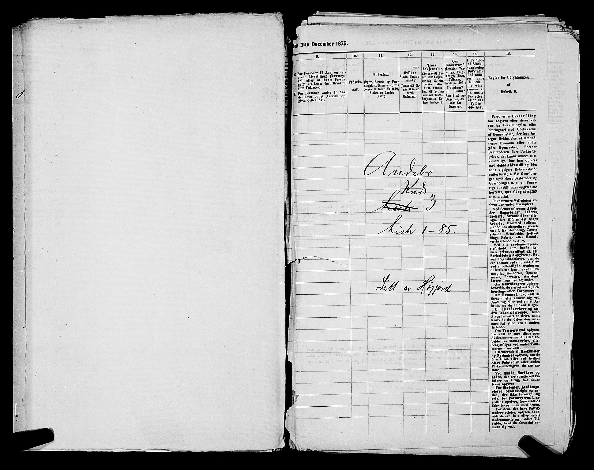 SAKO, 1875 census for 0719P Andebu, 1875, p. 229