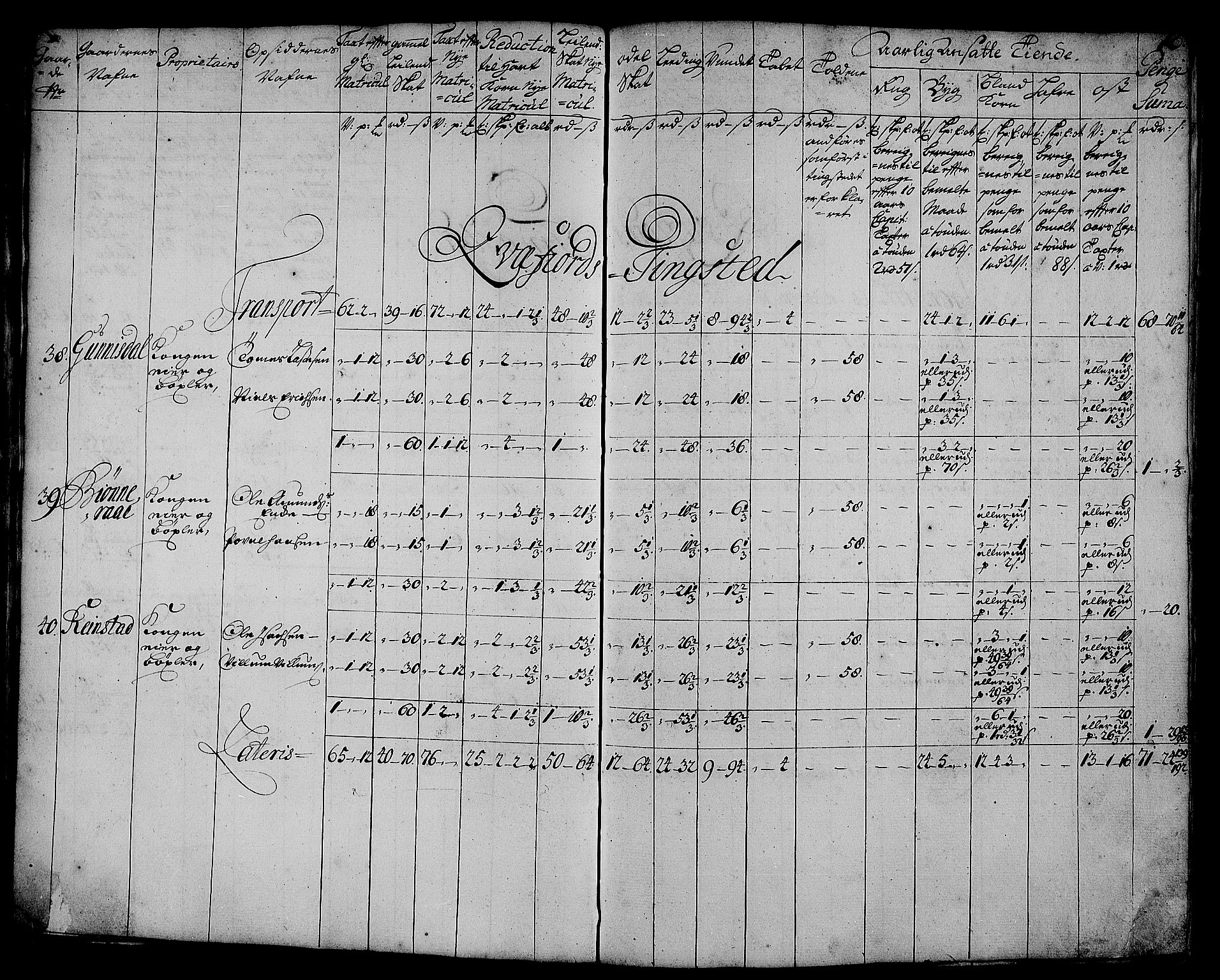 Rentekammeret inntil 1814, Realistisk ordnet avdeling, AV/RA-EA-4070/N/Nb/Nbf/L0179: Senja matrikkelprotokoll, 1723, p. 17