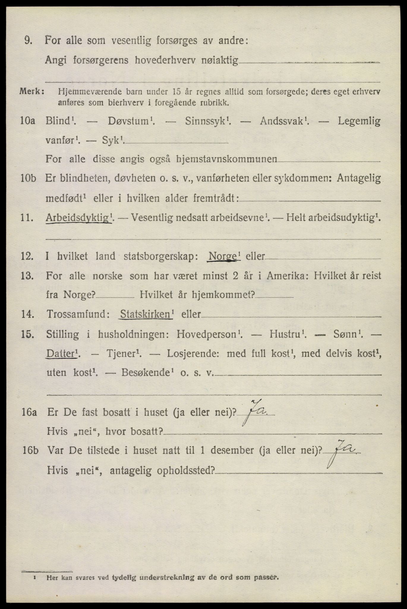 SAKO, 1920 census for Uvdal, 1920, p. 1300