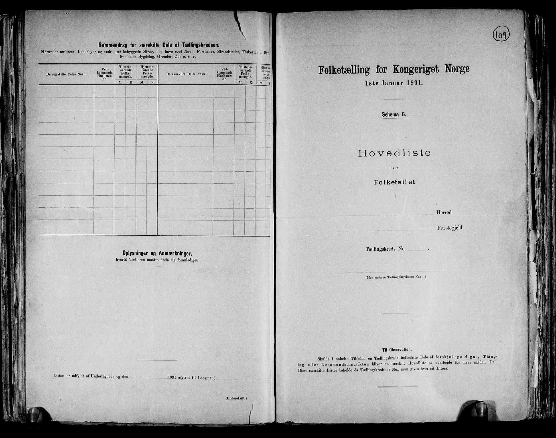 RA, 1891 census for 0218 Aker, 1891, p. 26