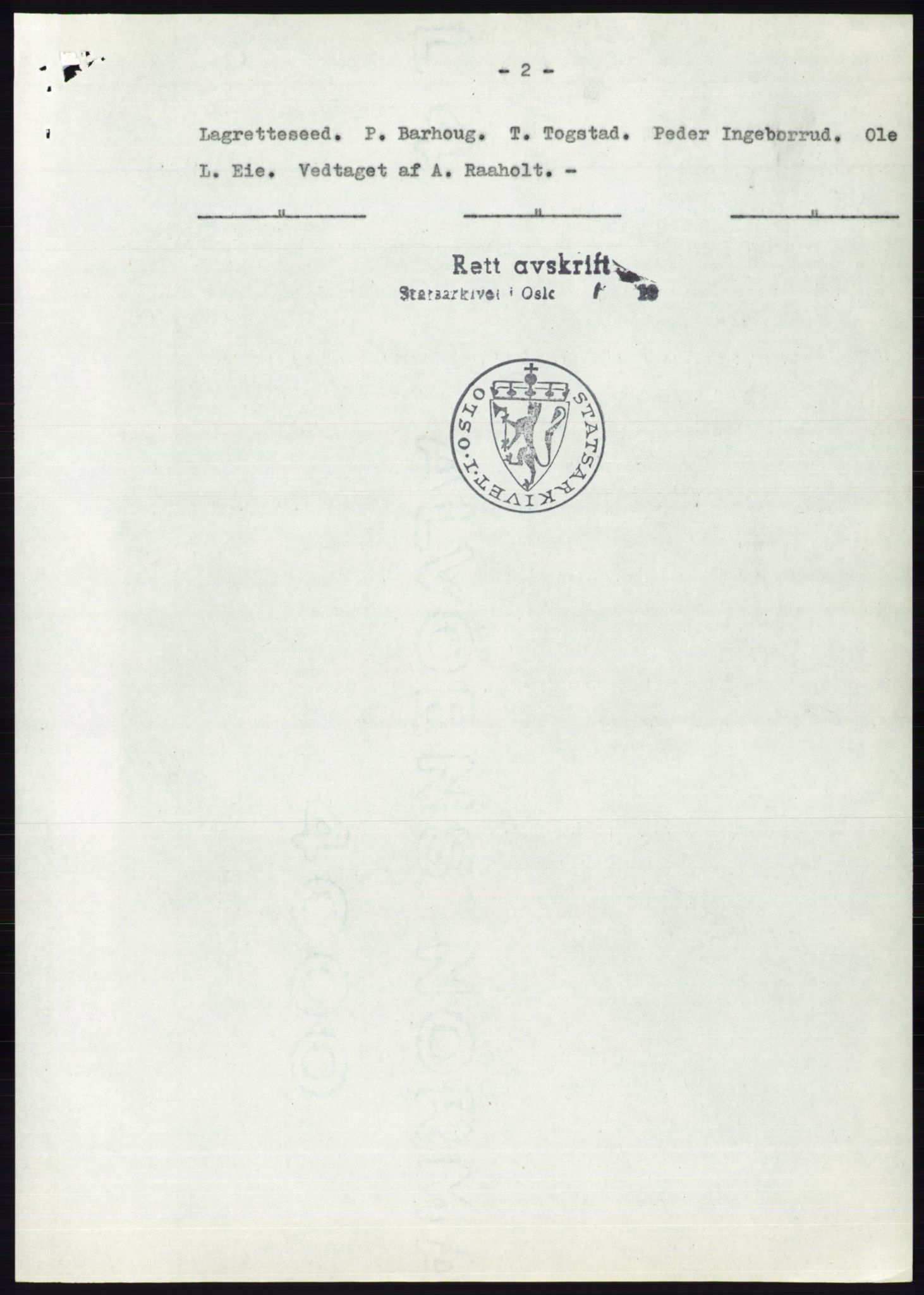 Statsarkivet i Oslo, SAO/A-10621/Z/Zd/L0003: Avskrifter, j.nr 714-1202/1955, 1955, p. 32