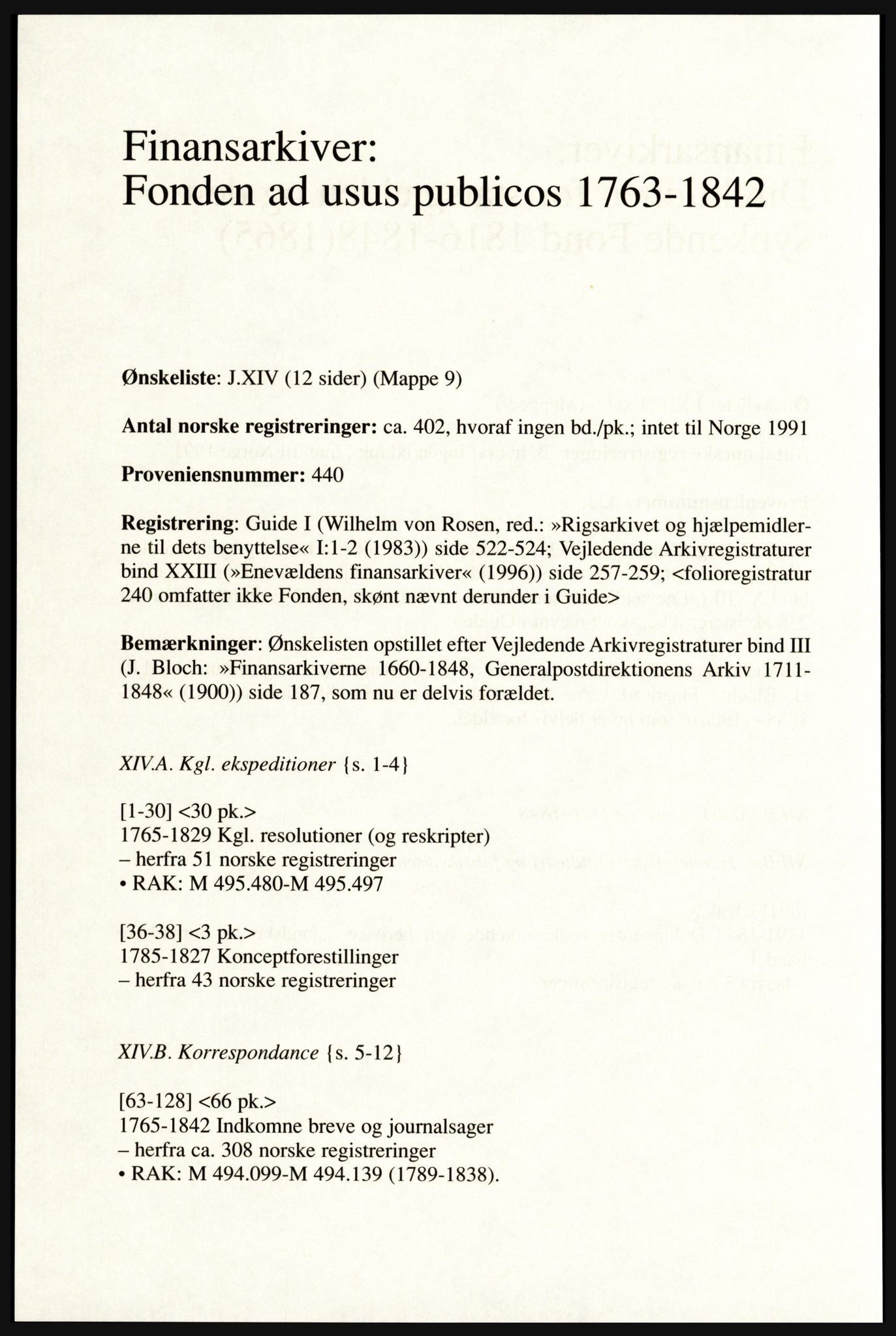 Publikasjoner utgitt av Arkivverket, PUBL/PUBL-001/A/0002: Erik Gøbel: NOREG, Tværregistratur over norgesrelevant materiale i Rigsarkivet i København (2000), 2000, p. 206