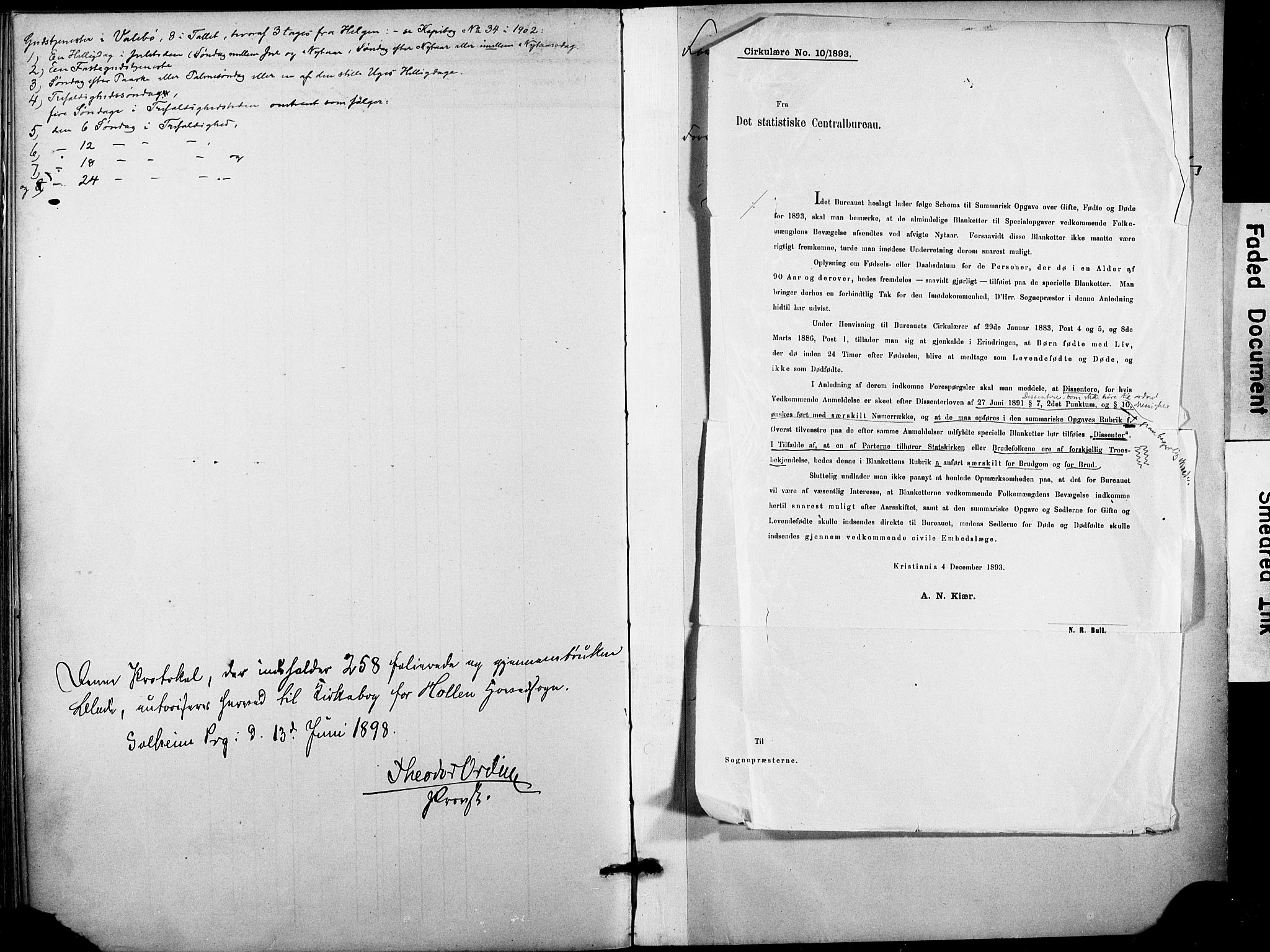 Holla kirkebøker, SAKO/A-272/F/Fa/L0010: Parish register (official) no. 10, 1897-1907