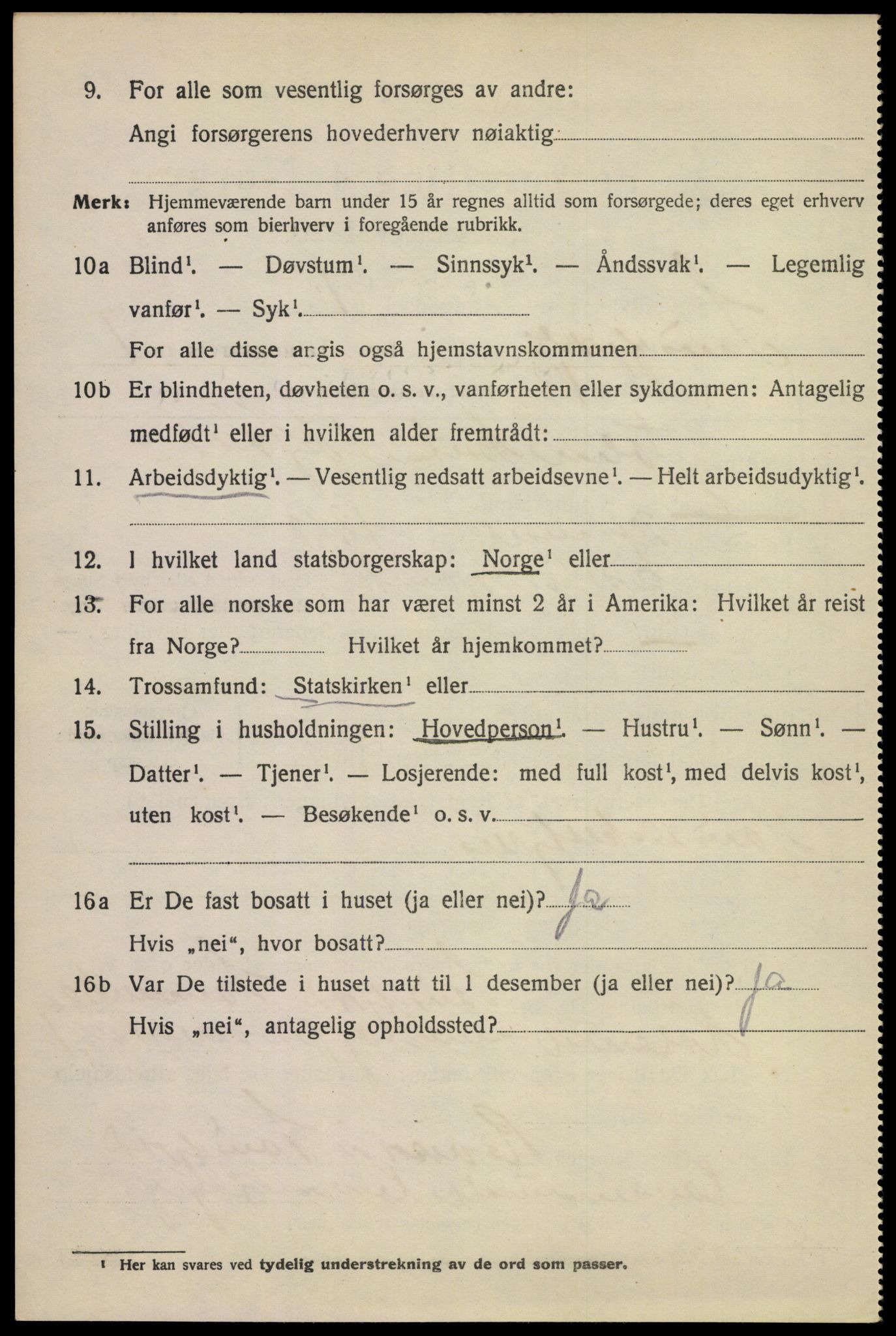 SAKO, 1920 census for Sandefjord, 1920, p. 4653