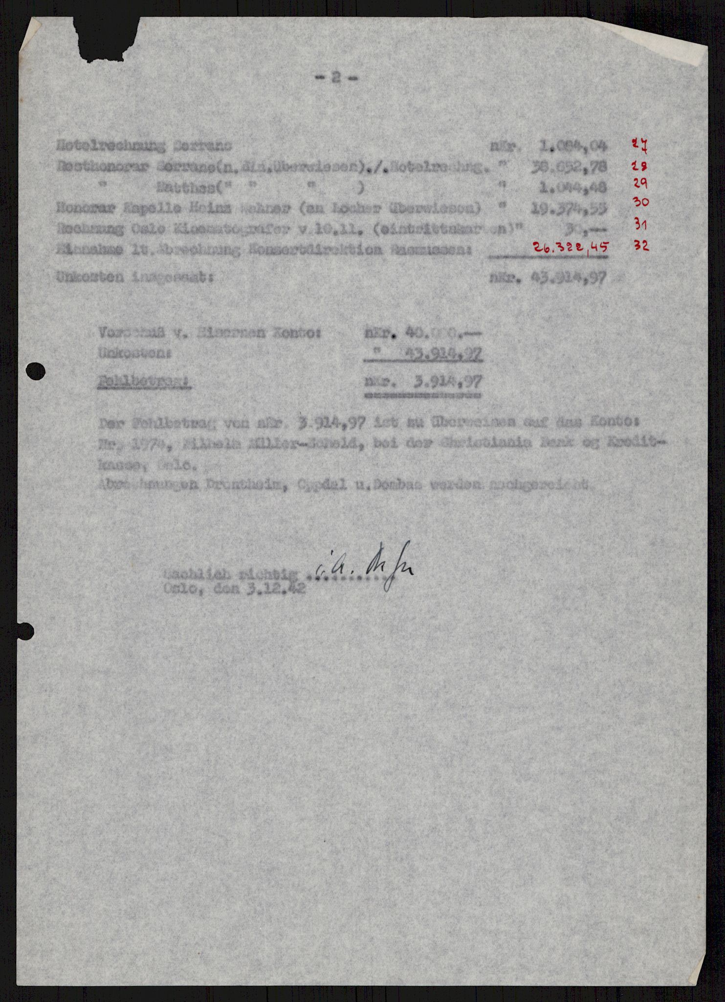 Tyske arkiver, Reichskommissariat, AV/RA-RAFA-2174/E/Ei/L0002/0002: Dokumentsamling / Rosita Serrano , 1942, p. 419