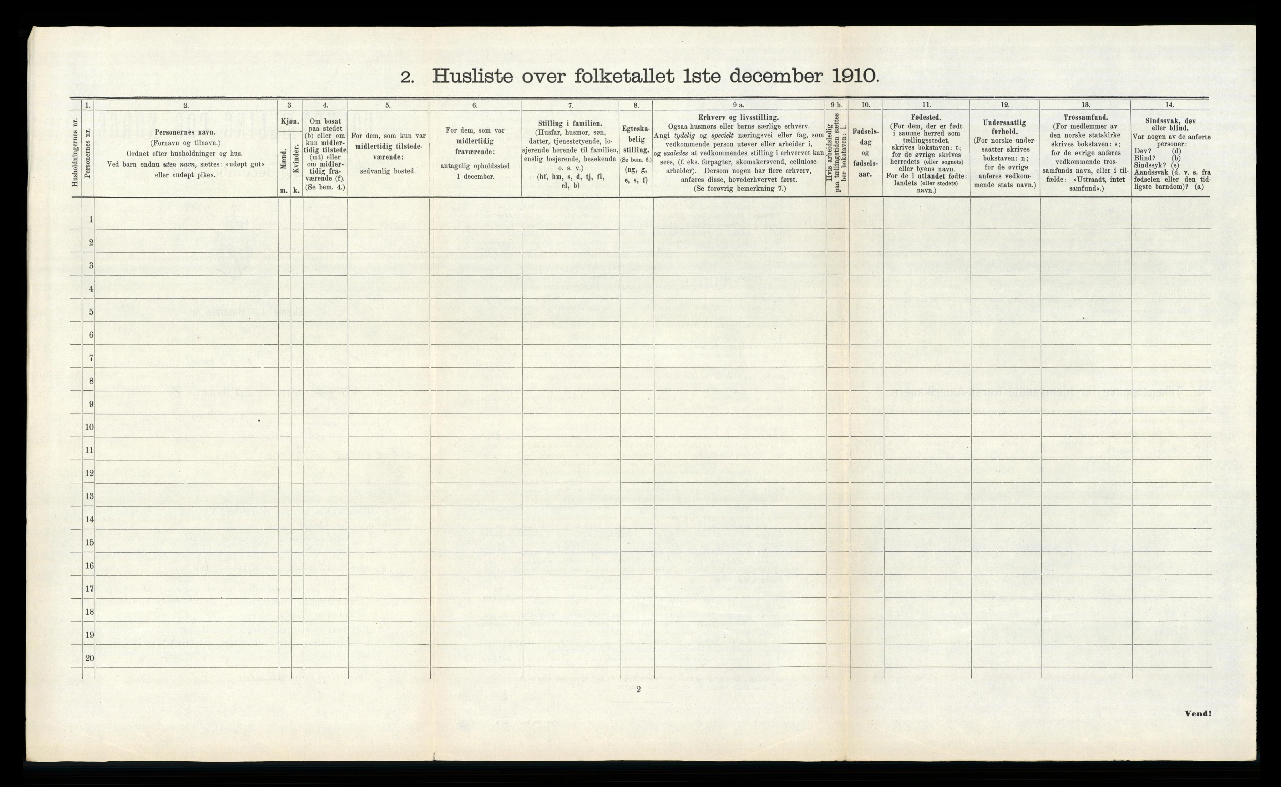 RA, 1910 census for Bjerkreim, 1910, p. 291