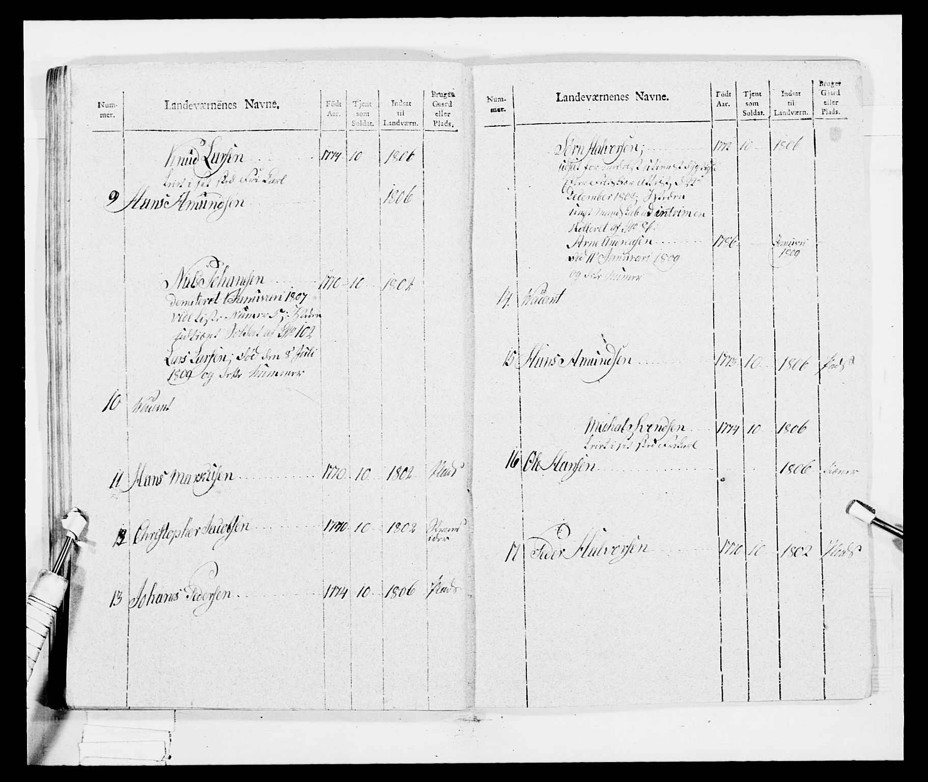 Generalitets- og kommissariatskollegiet, Det kongelige norske kommissariatskollegium, RA/EA-5420/E/Eh/L0034: Nordafjelske gevorbne infanteriregiment, 1810, p. 161