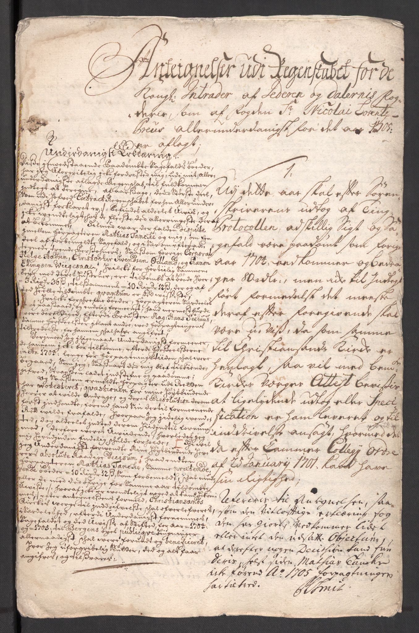 Rentekammeret inntil 1814, Reviderte regnskaper, Fogderegnskap, RA/EA-4092/R46/L2733: Fogderegnskap Jæren og Dalane, 1705-1708, p. 72