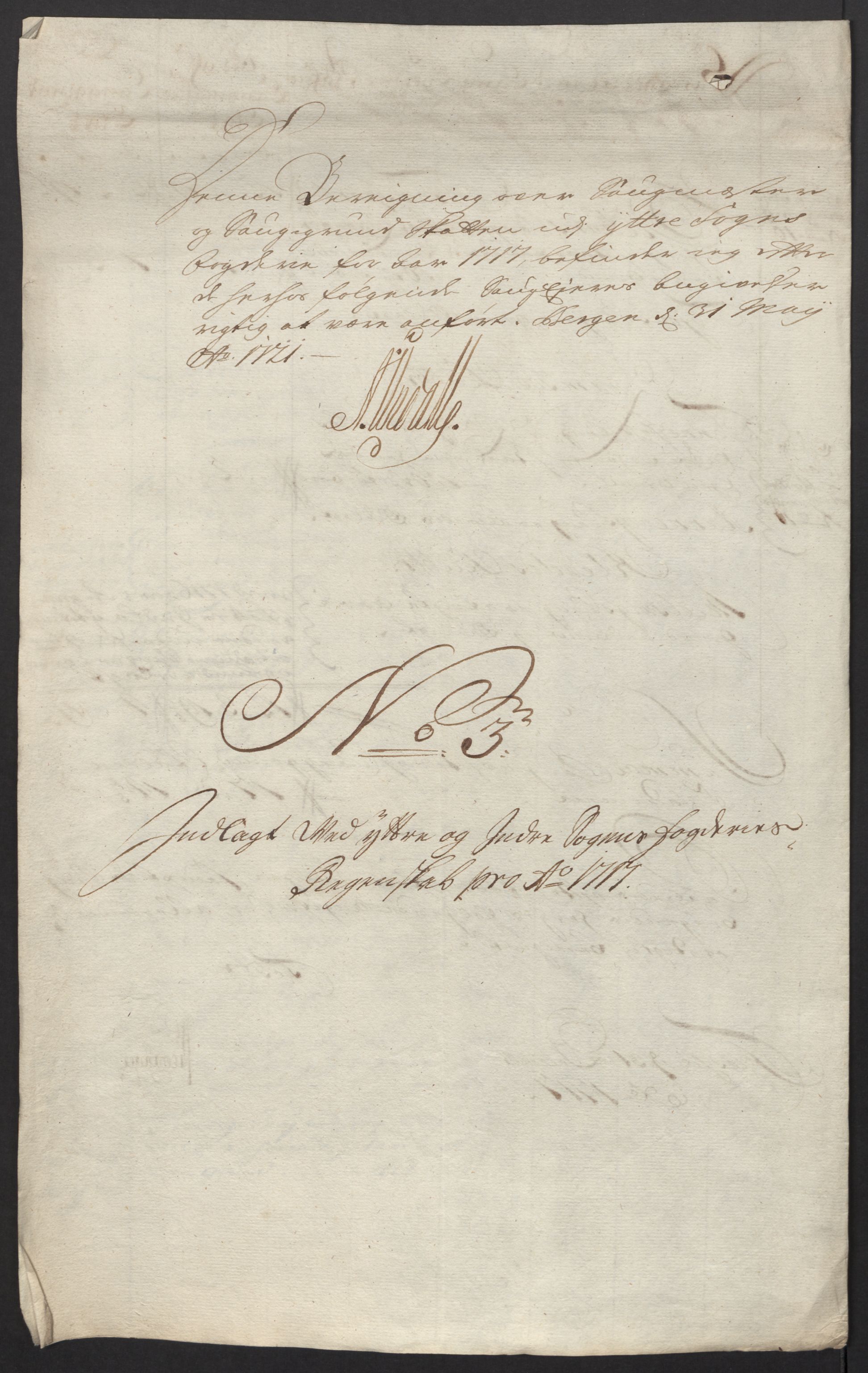 Rentekammeret inntil 1814, Reviderte regnskaper, Fogderegnskap, AV/RA-EA-4092/R52/L3321: Fogderegnskap Sogn, 1717-1718, p. 37