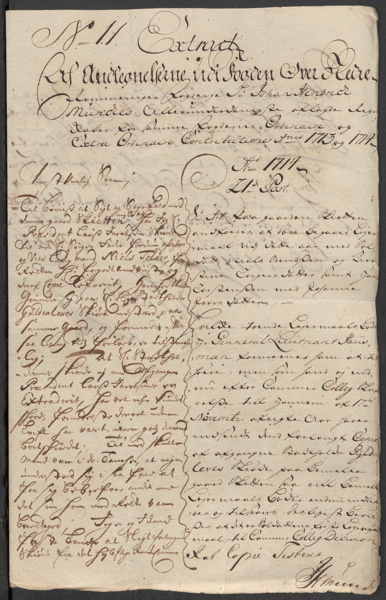 Rentekammeret inntil 1814, Reviderte regnskaper, Fogderegnskap, AV/RA-EA-4092/R11/L0596: Fogderegnskap Nedre Romerike, 1714, p. 276