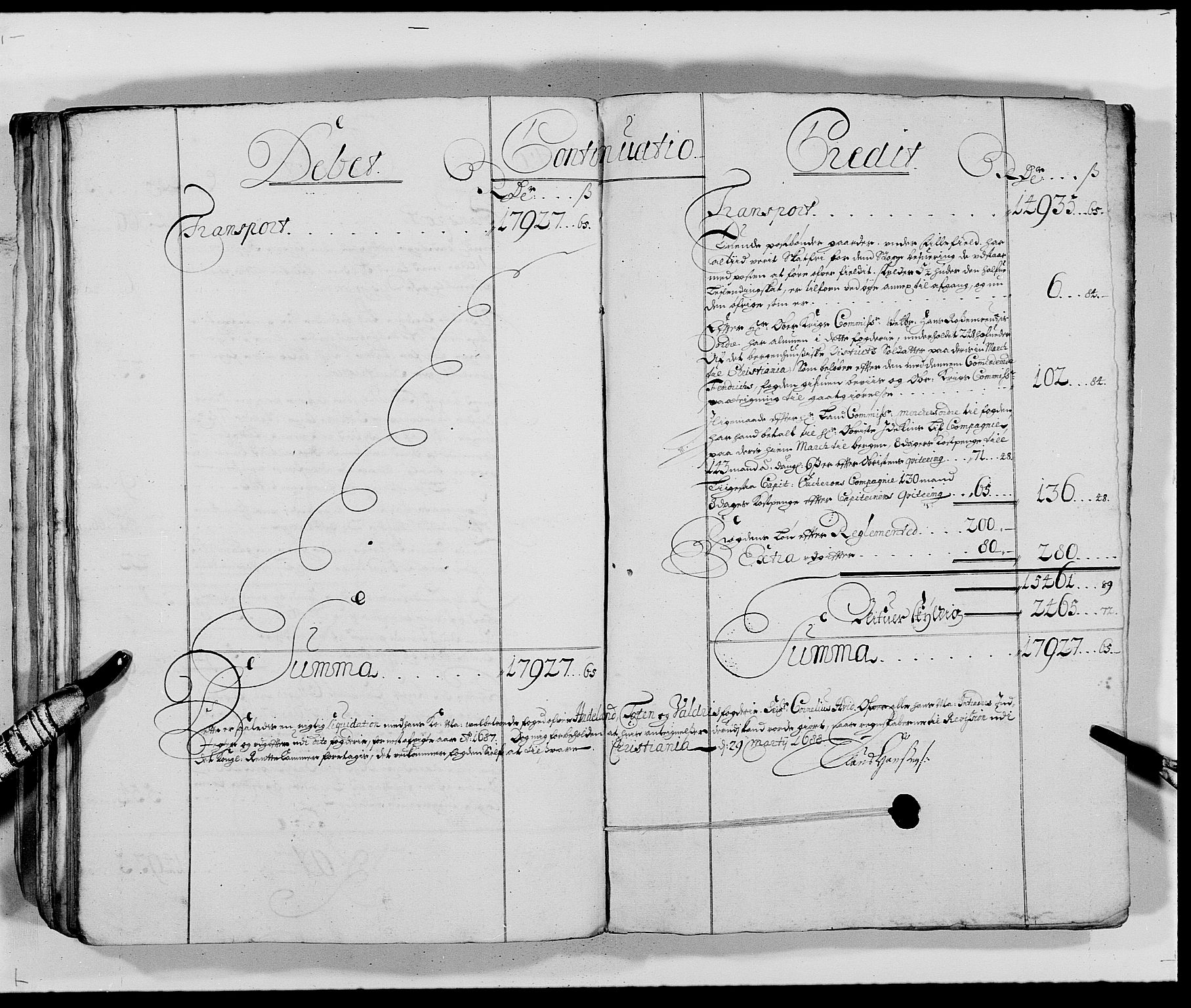 Rentekammeret inntil 1814, Reviderte regnskaper, Fogderegnskap, AV/RA-EA-4092/R18/L1287: Fogderegnskap Hadeland, Toten og Valdres, 1688, p. 135