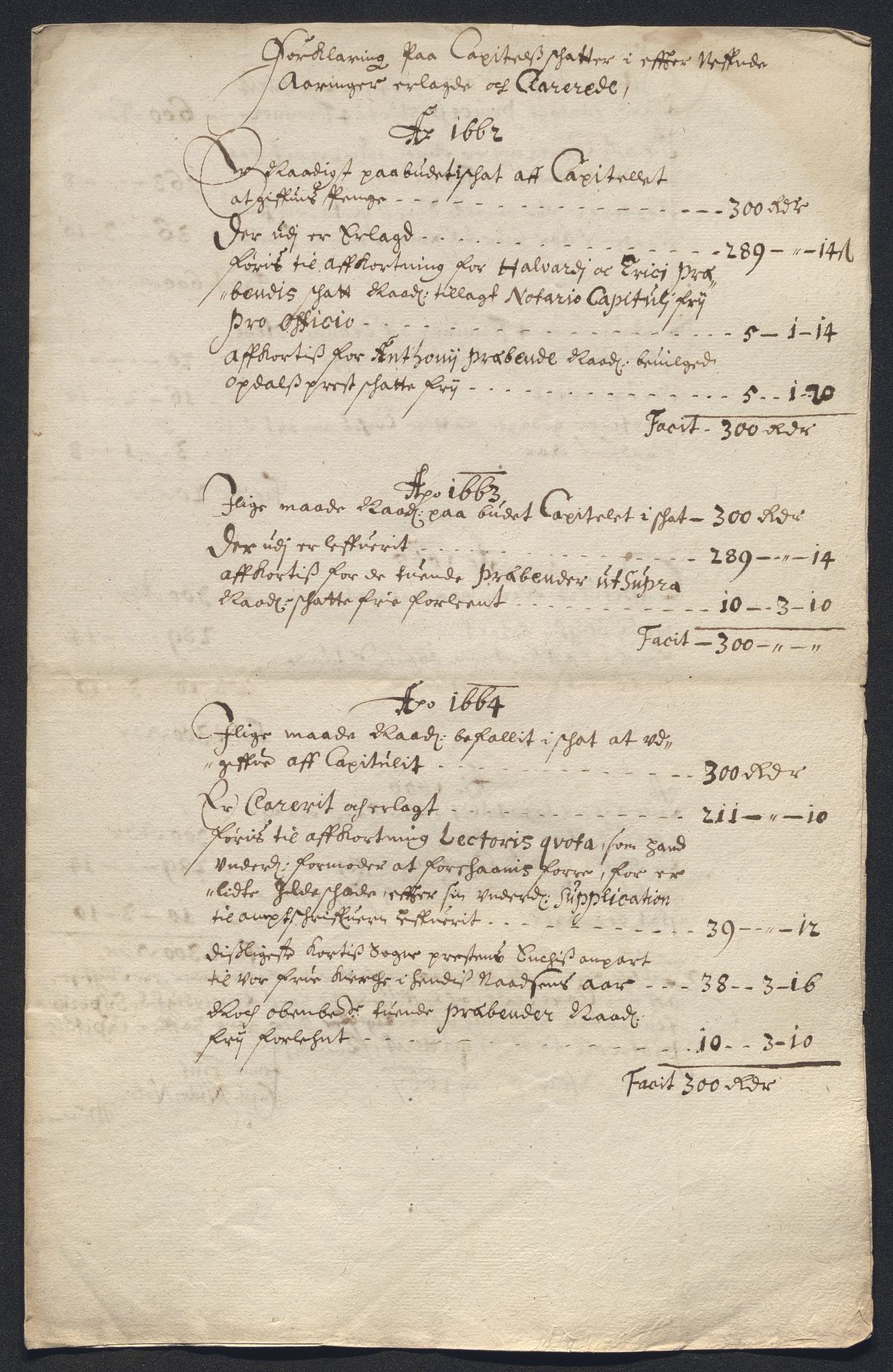 Rentekammeret inntil 1814, Reviderte regnskaper, Kirkeregnskap, AV/RA-EA-4067/Rf/L0129: Kirkeregnskap, 1625-1684, p. 432