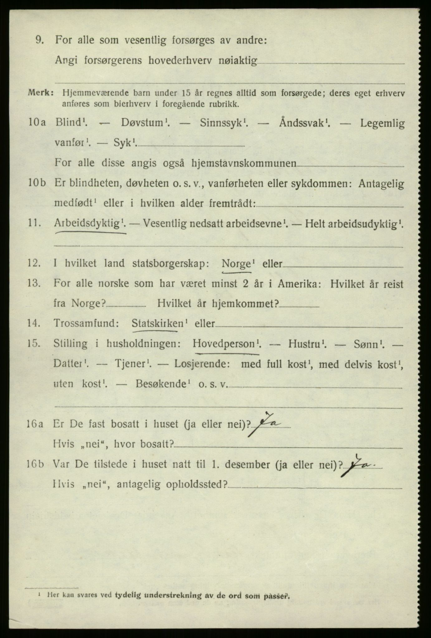 SAB, 1920 census for Vevring, 1920, p. 1545