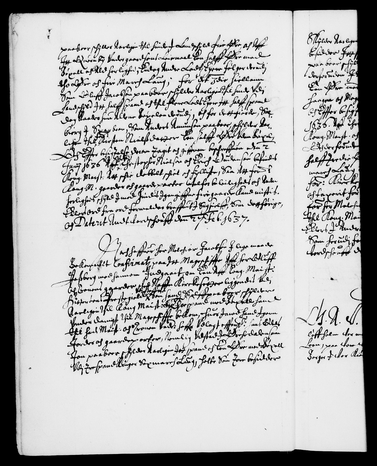 Danske Kanselli 1572-1799, AV/RA-EA-3023/F/Fc/Fca/Fcaa/L0006: Norske registre (mikrofilm), 1637-1642, p. 10b