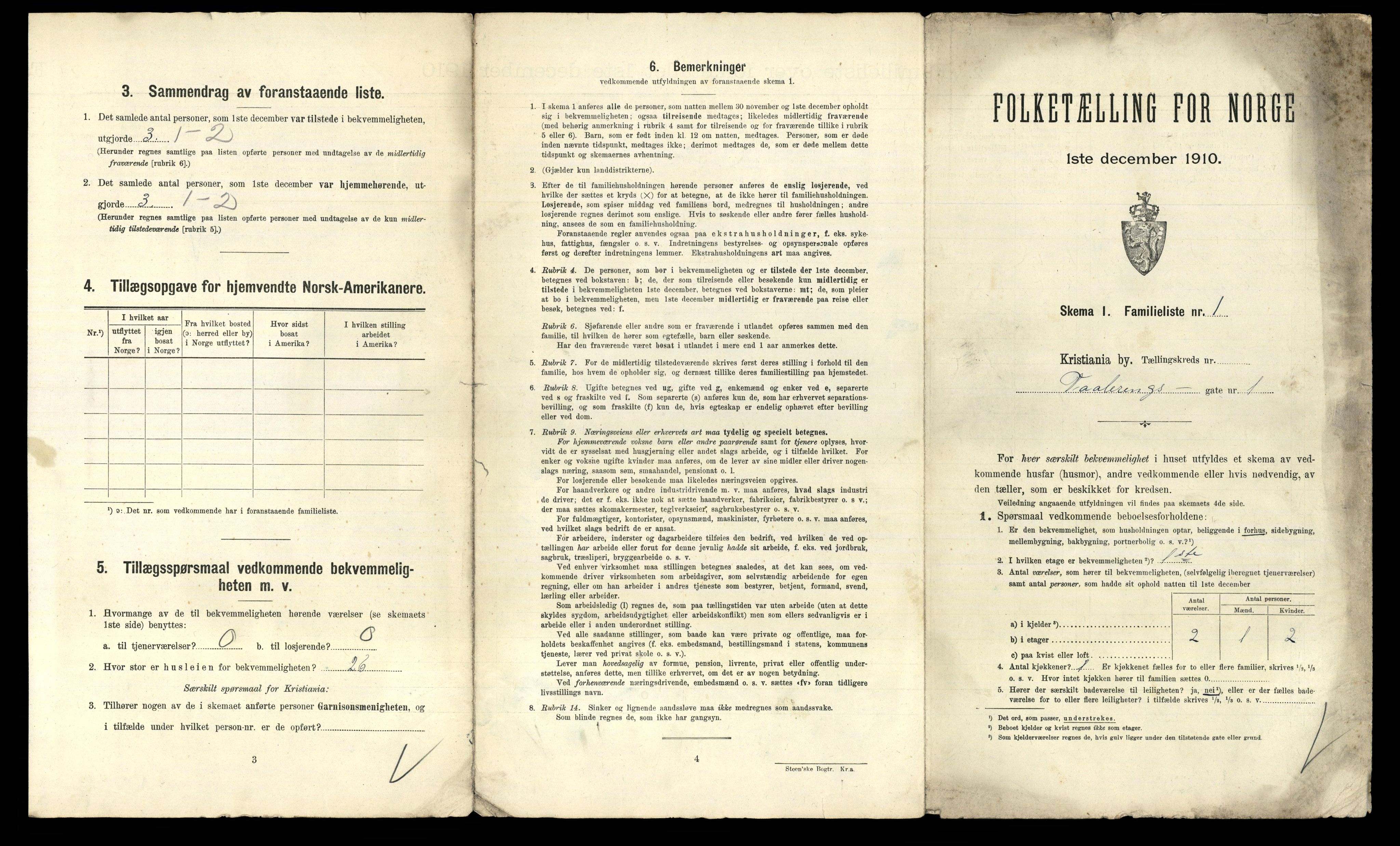 RA, 1910 census for Kristiania, 1910, p. 116873