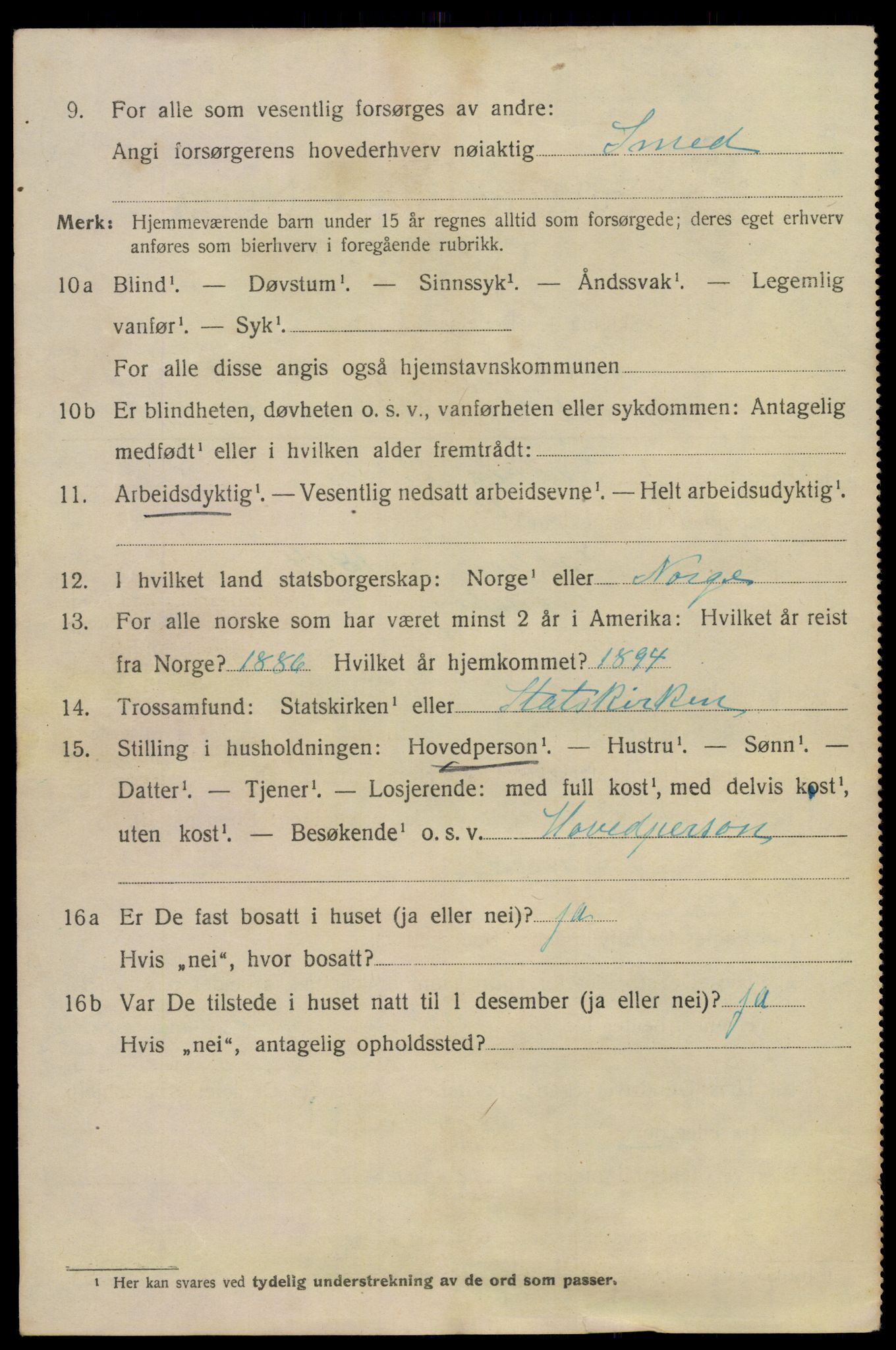 SAKO, 1920 census for Tønsberg, 1920, p. 23462