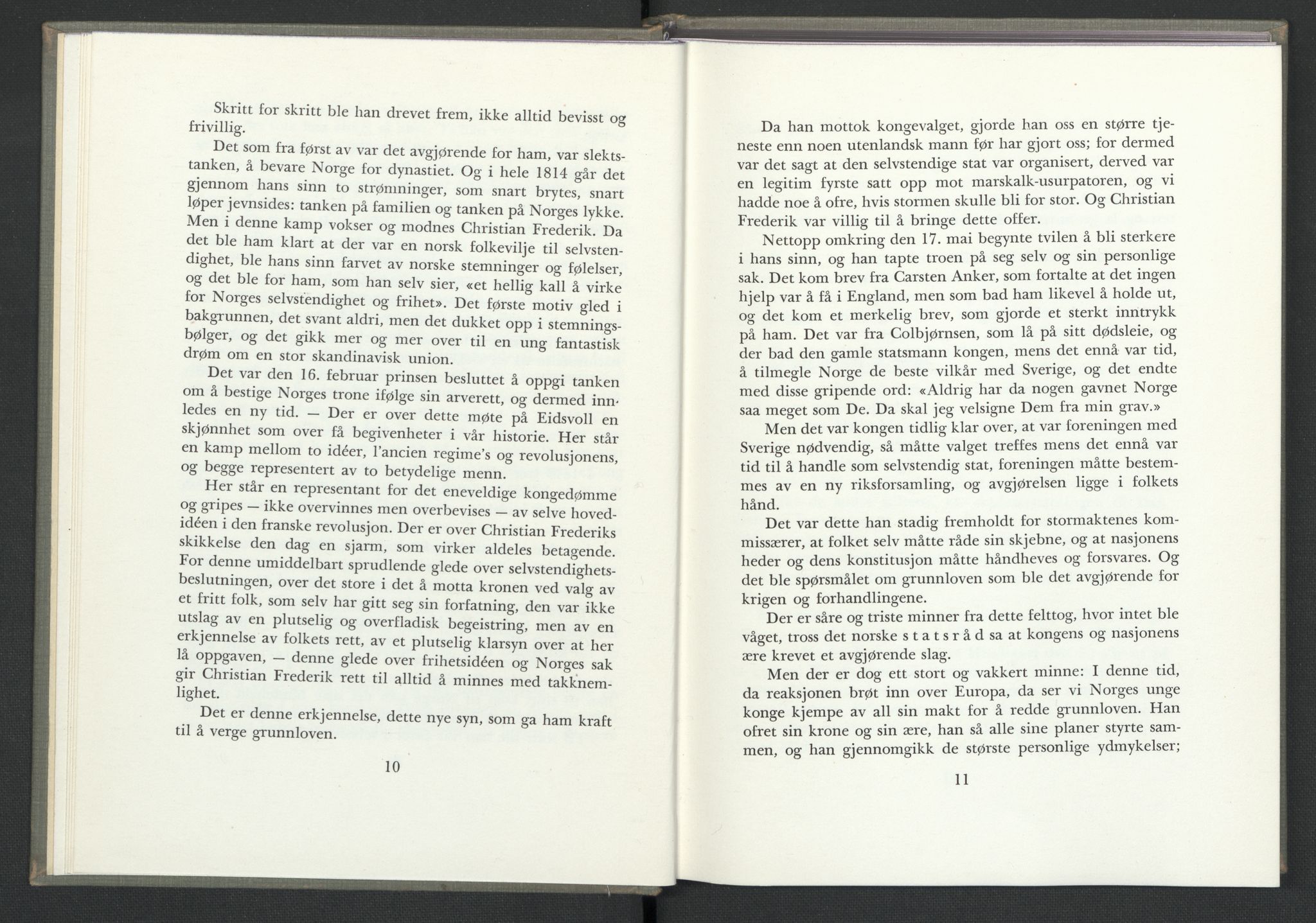 Andre publikasjoner, PUBL/PUBL-999/0003/0002: Christian Frederiks dagbok fra 1814 (1954), 1814, p. 9
