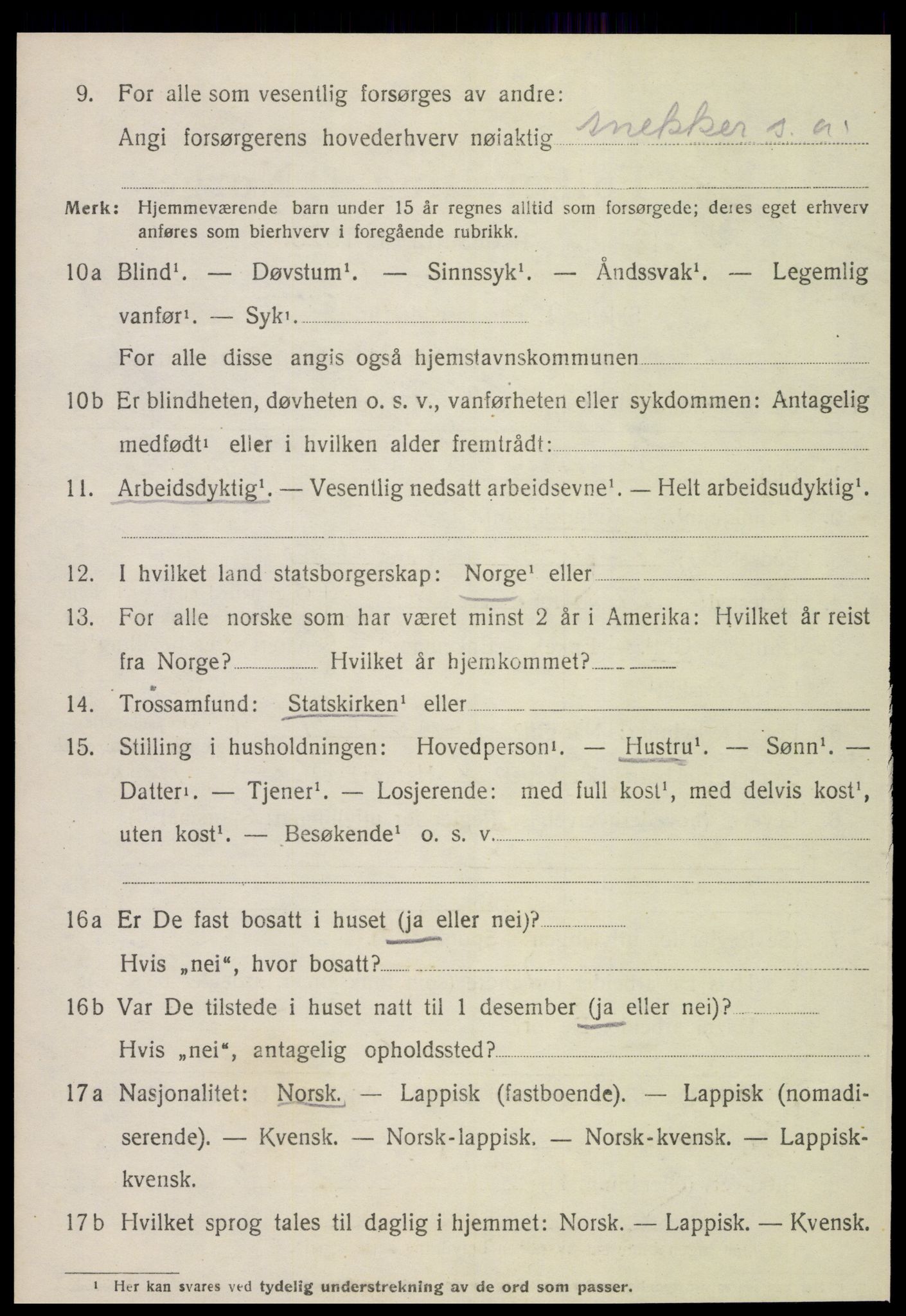 SAT, 1920 census for Stjørdal, 1920, p. 4687