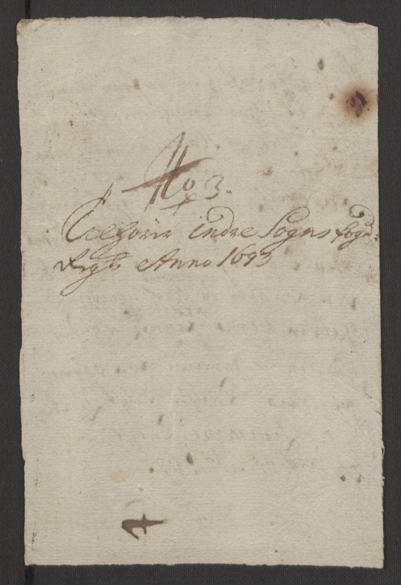 Rentekammeret inntil 1814, Reviderte regnskaper, Fogderegnskap, AV/RA-EA-4092/R52/L3307: Fogderegnskap Sogn, 1693-1694, p. 142