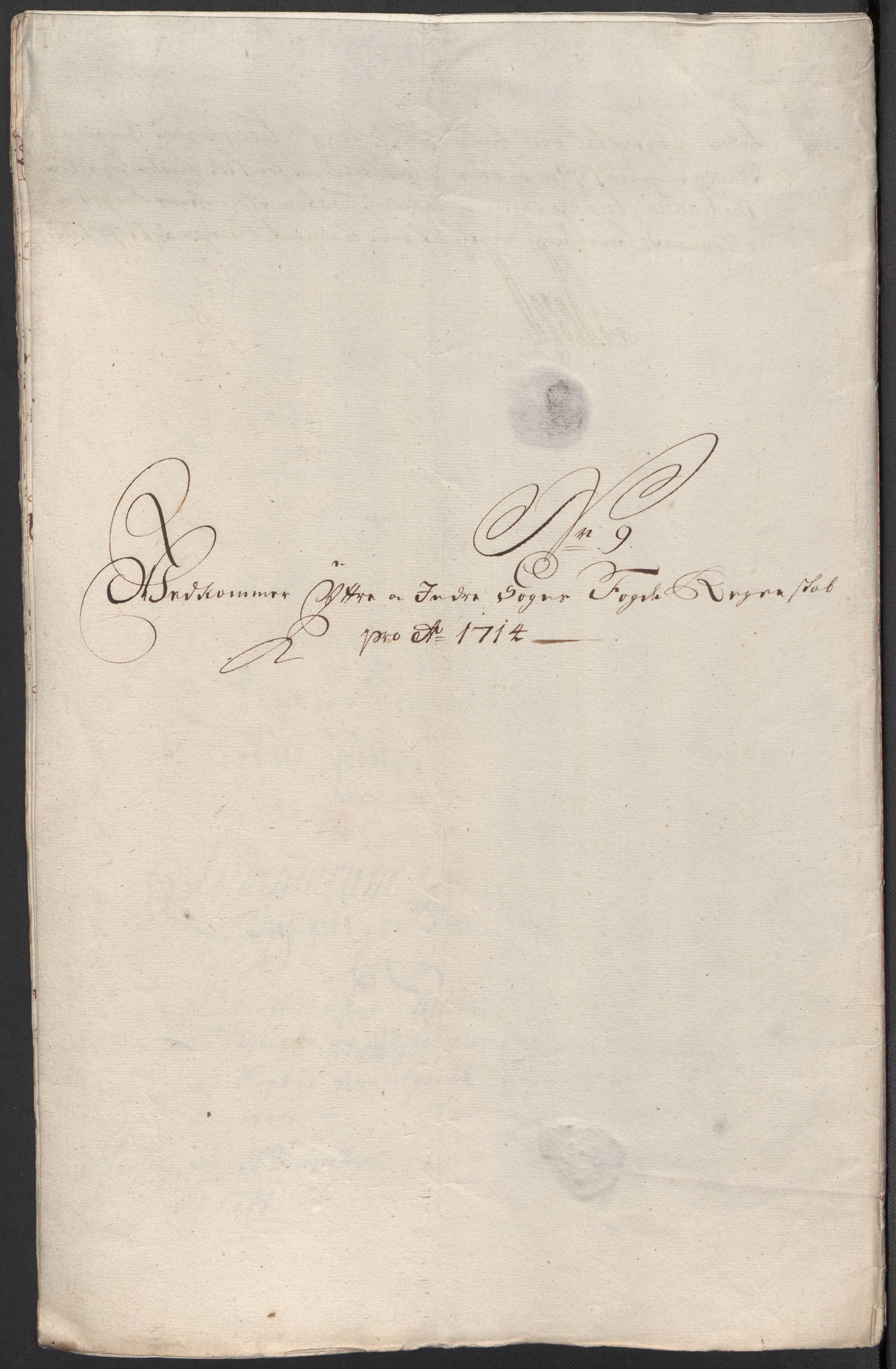 Rentekammeret inntil 1814, Reviderte regnskaper, Fogderegnskap, AV/RA-EA-4092/R52/L3319: Fogderegnskap Sogn, 1713-1714, p. 756