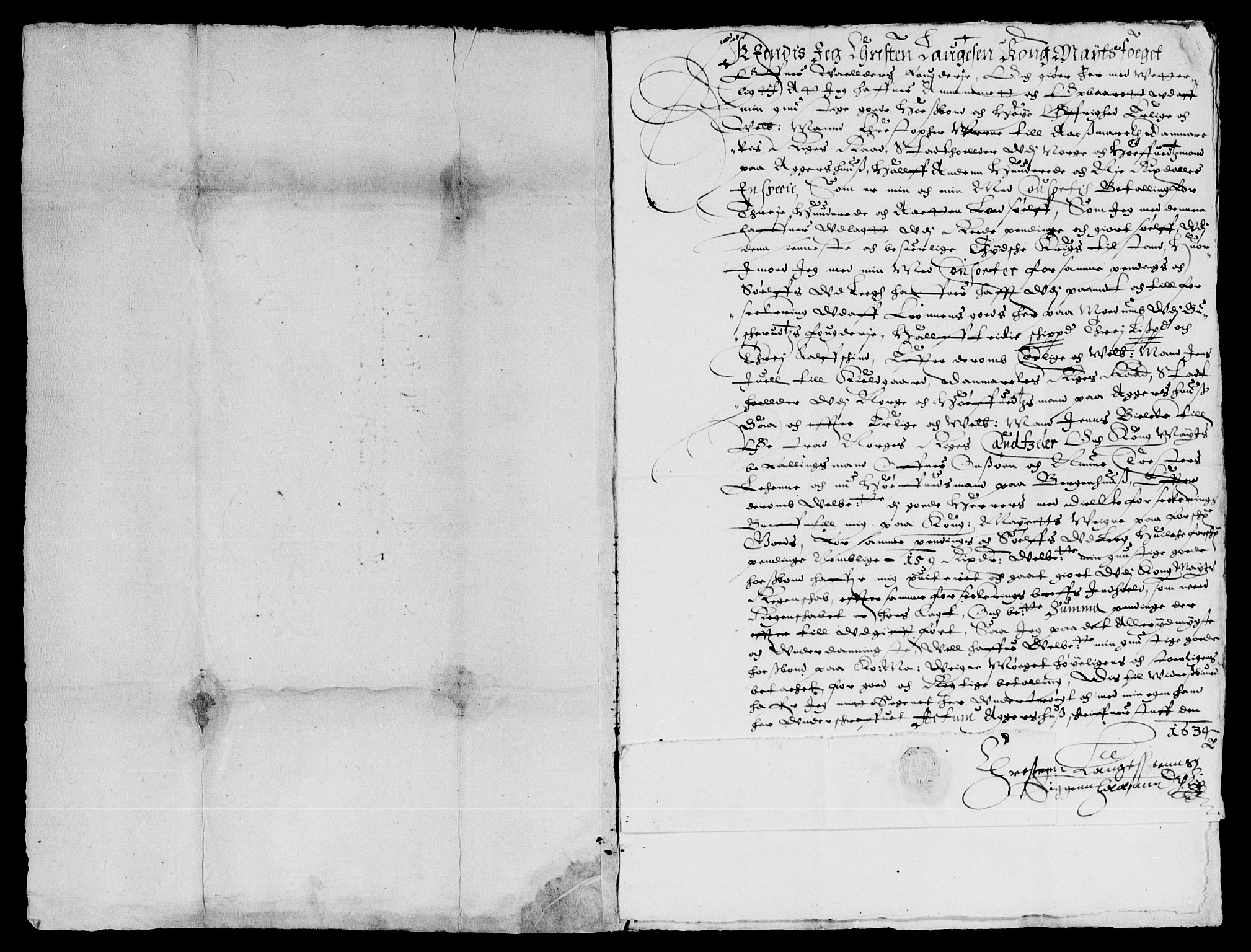 Rentekammeret inntil 1814, Reviderte regnskaper, Lensregnskaper, RA/EA-5023/R/Rb/Rba/L0114: Akershus len, 1633-1634
