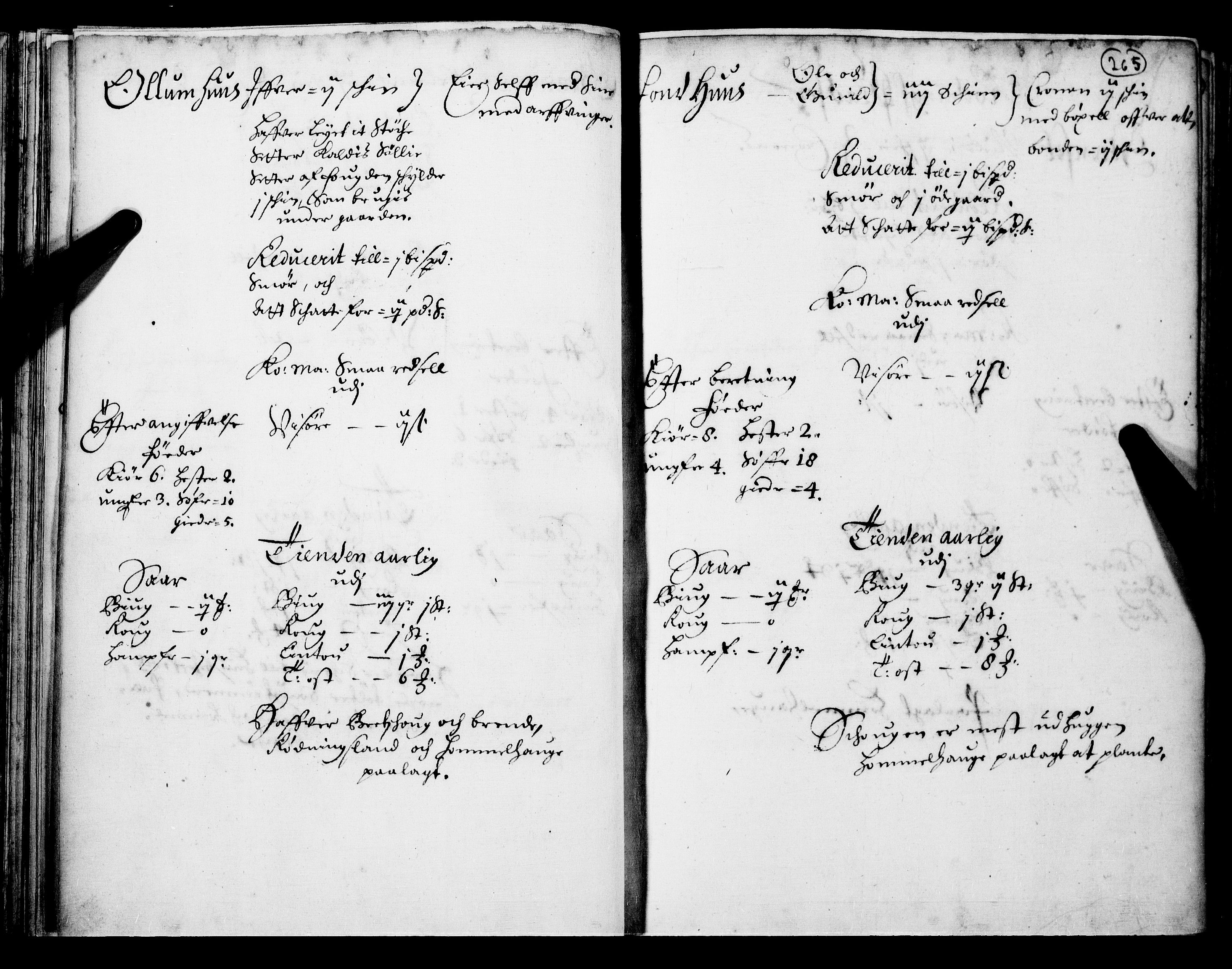 Rentekammeret inntil 1814, Realistisk ordnet avdeling, AV/RA-EA-4070/N/Nb/Nba/L0017: Hadeland og Valdres fogderi, 2. del, 1669, p. 264b-265a