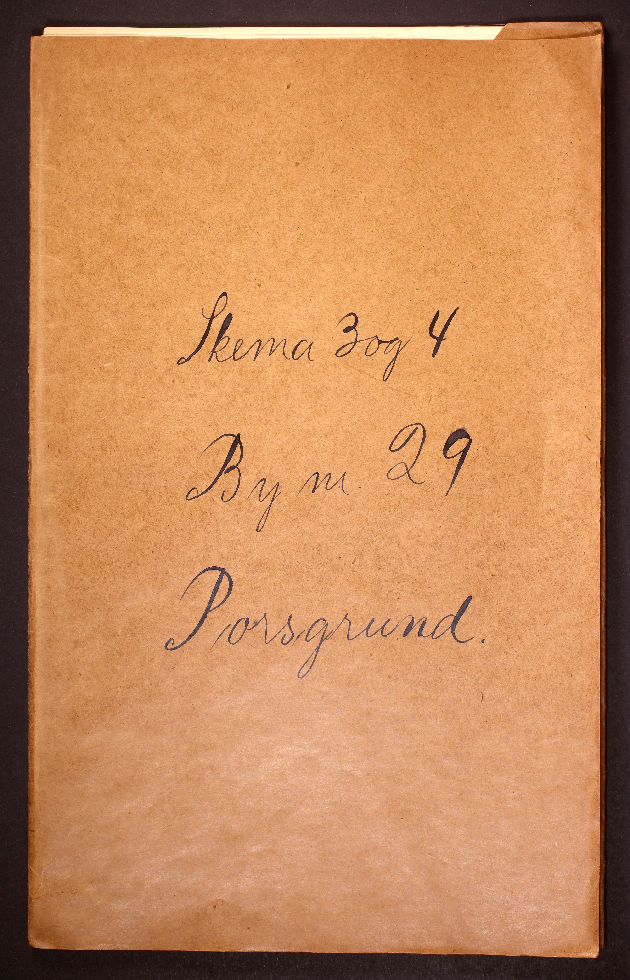 RA, 1910 census for Porsgrunn, 1910, p. 1