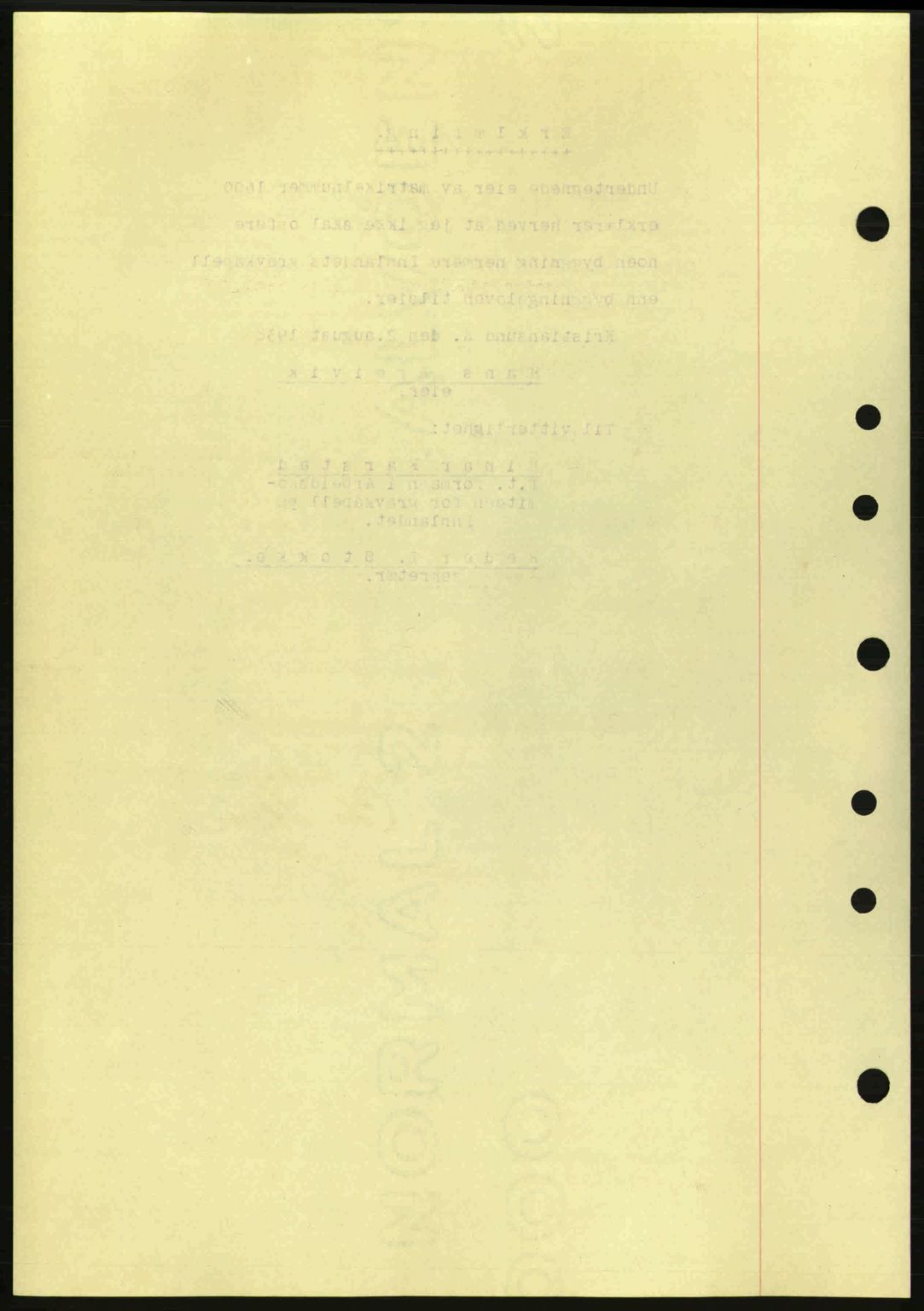 Kristiansund byfogd, SAT/A-4587/A/27: Mortgage book no. 31, 1938-1939, Diary no: : 598/1938