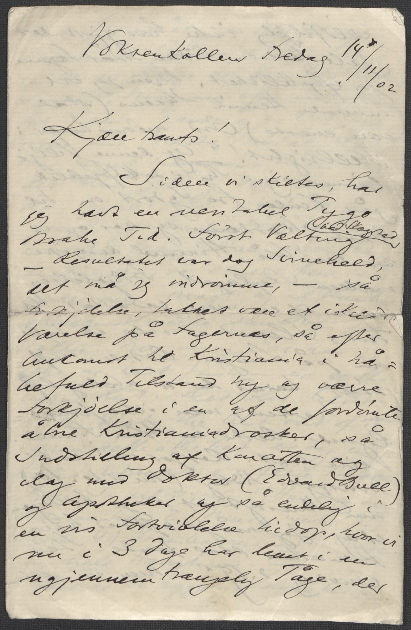 Beyer, Frants, AV/RA-PA-0132/F/L0001: Brev fra Edvard Grieg til Frantz Beyer og "En del optegnelser som kan tjene til kommentar til brevene" av Marie Beyer, 1872-1907, p. 671